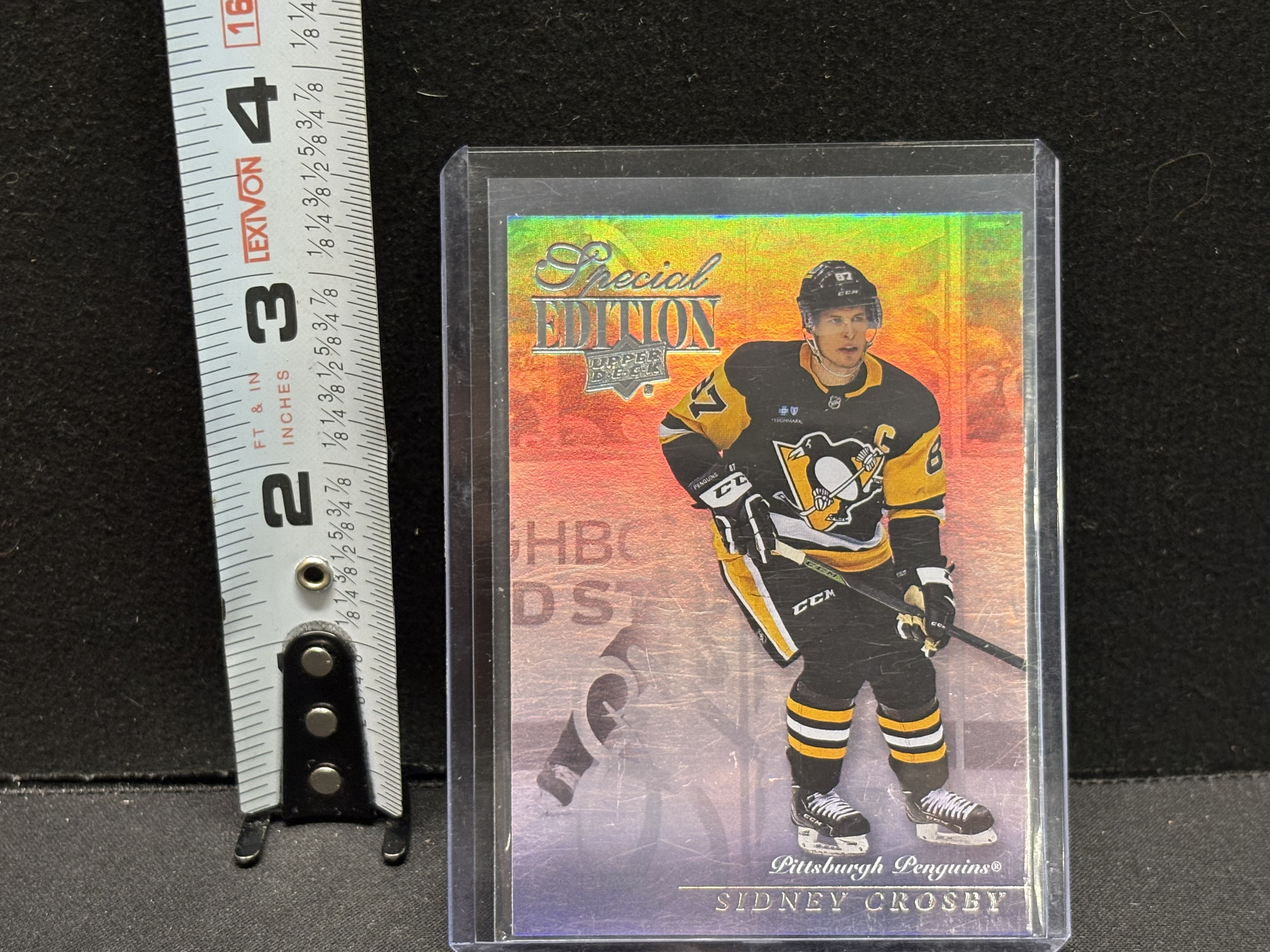 LOT 2026-116 — Carte de hockey Upper Deck – Special Edition de Sidney Crosby, des Pittsburgh… — photo 1
