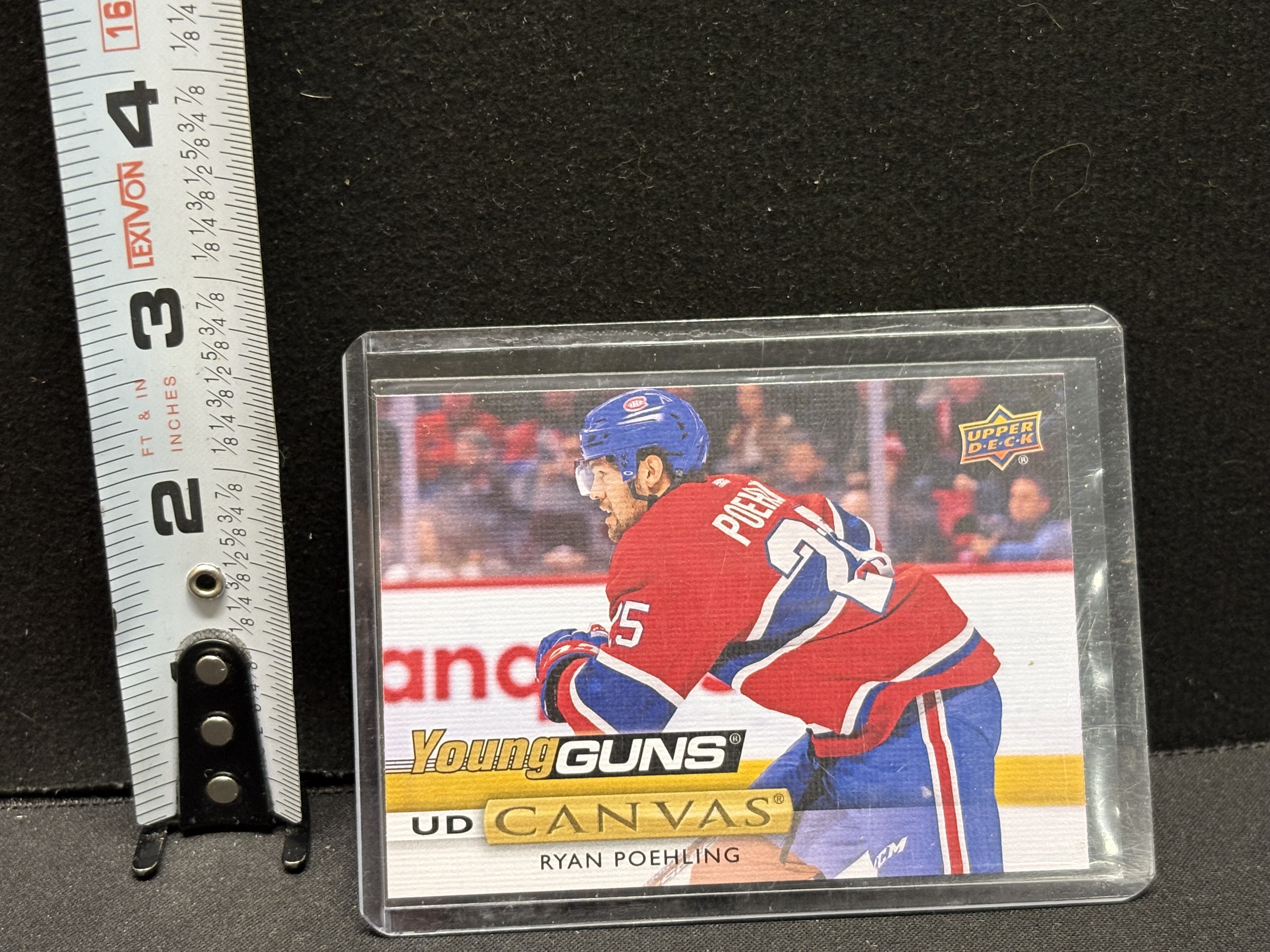 LOT 2026-118 — Carte de hockey Upper Deck – Young Guns UD Canvas de Ryan Poehling, avec les… — photo 1