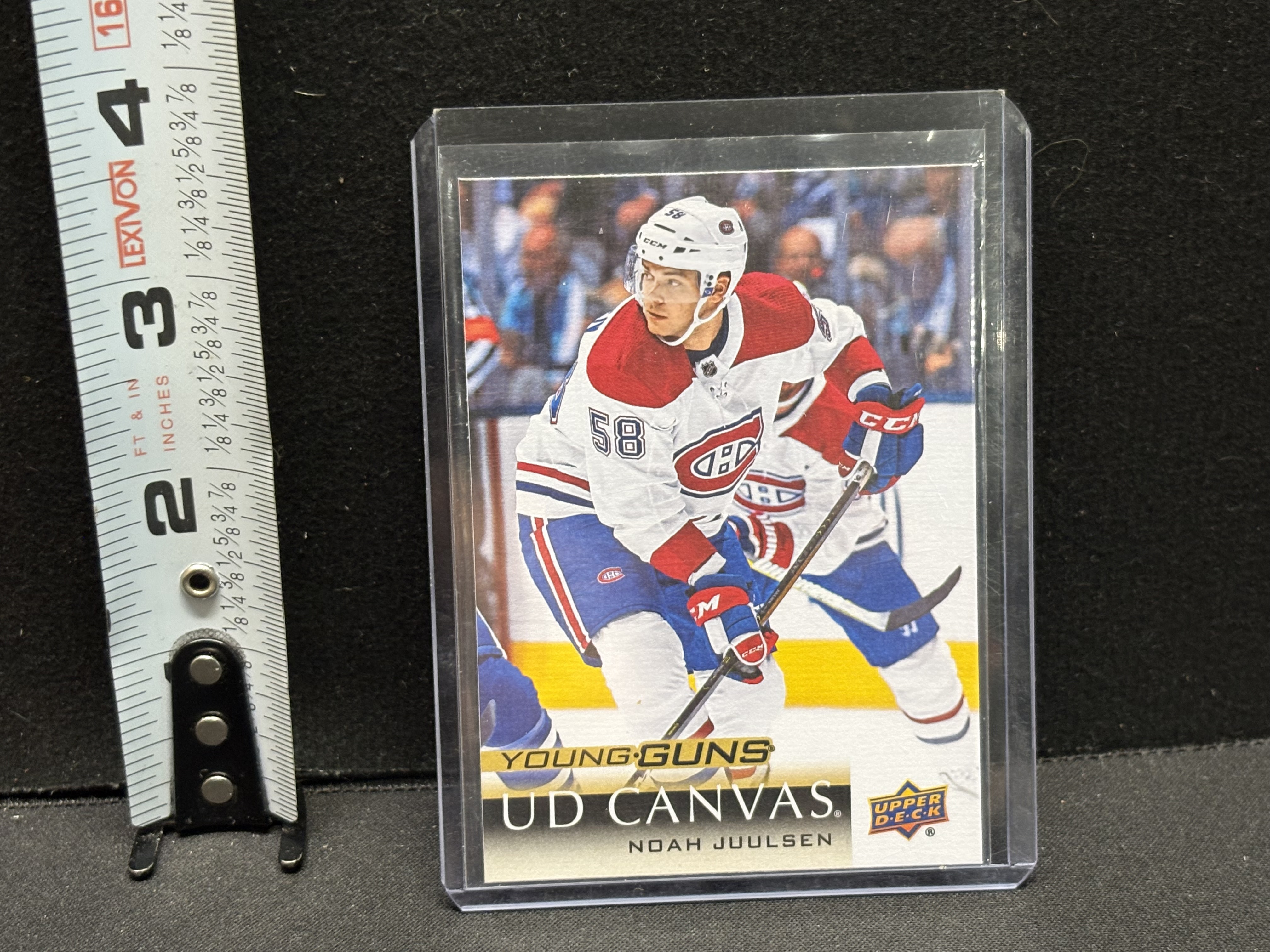 LOT 2026-125 — Carte de hockey Upper Deck – Young Guns UD Canvas de Noah Juulsen, avec les… — photo 1