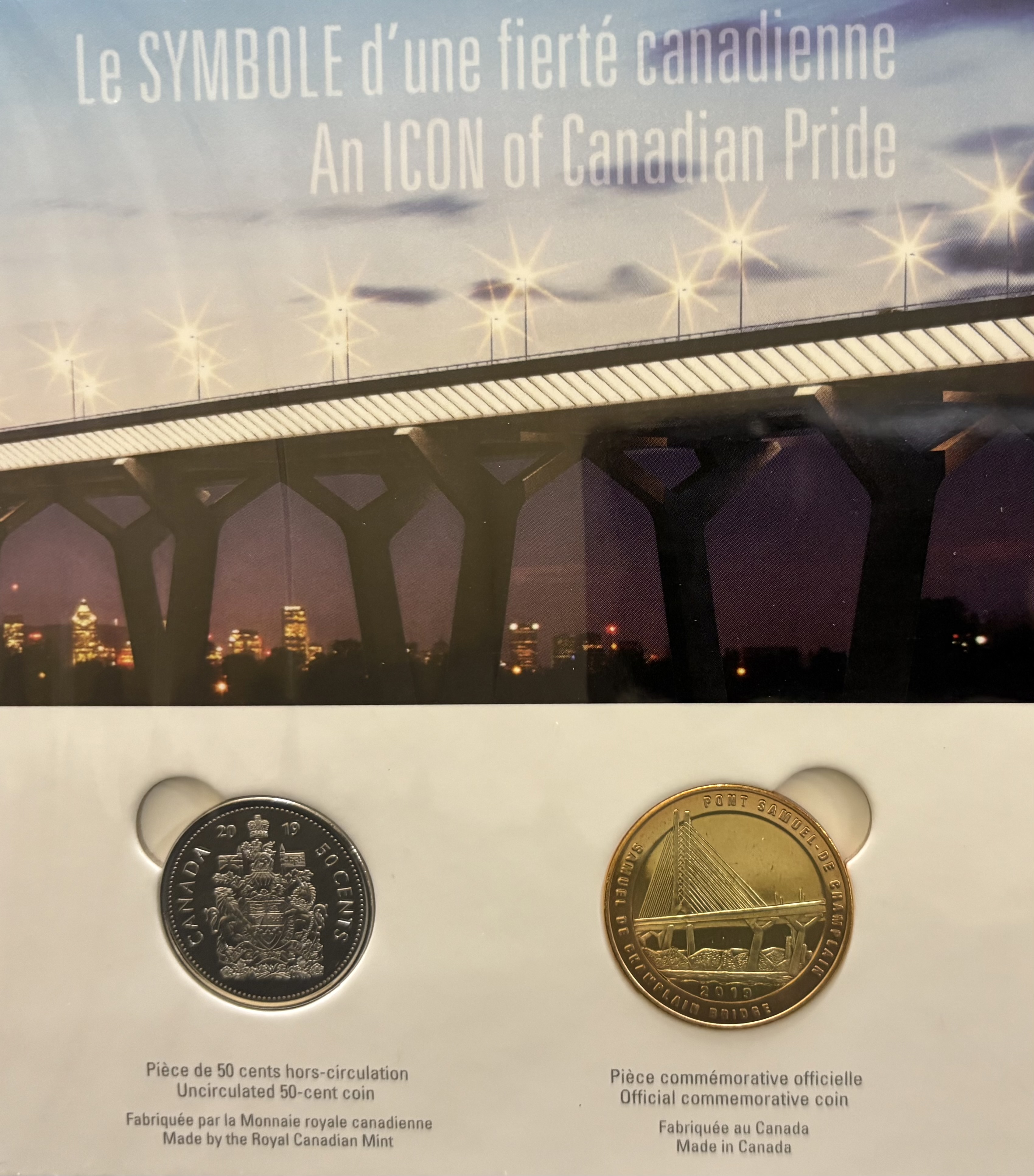 LOT 2026-148 — Ensemble hors-circulation édition spéciale 2019 – Pont Samuel-De Champlain… — photo 2