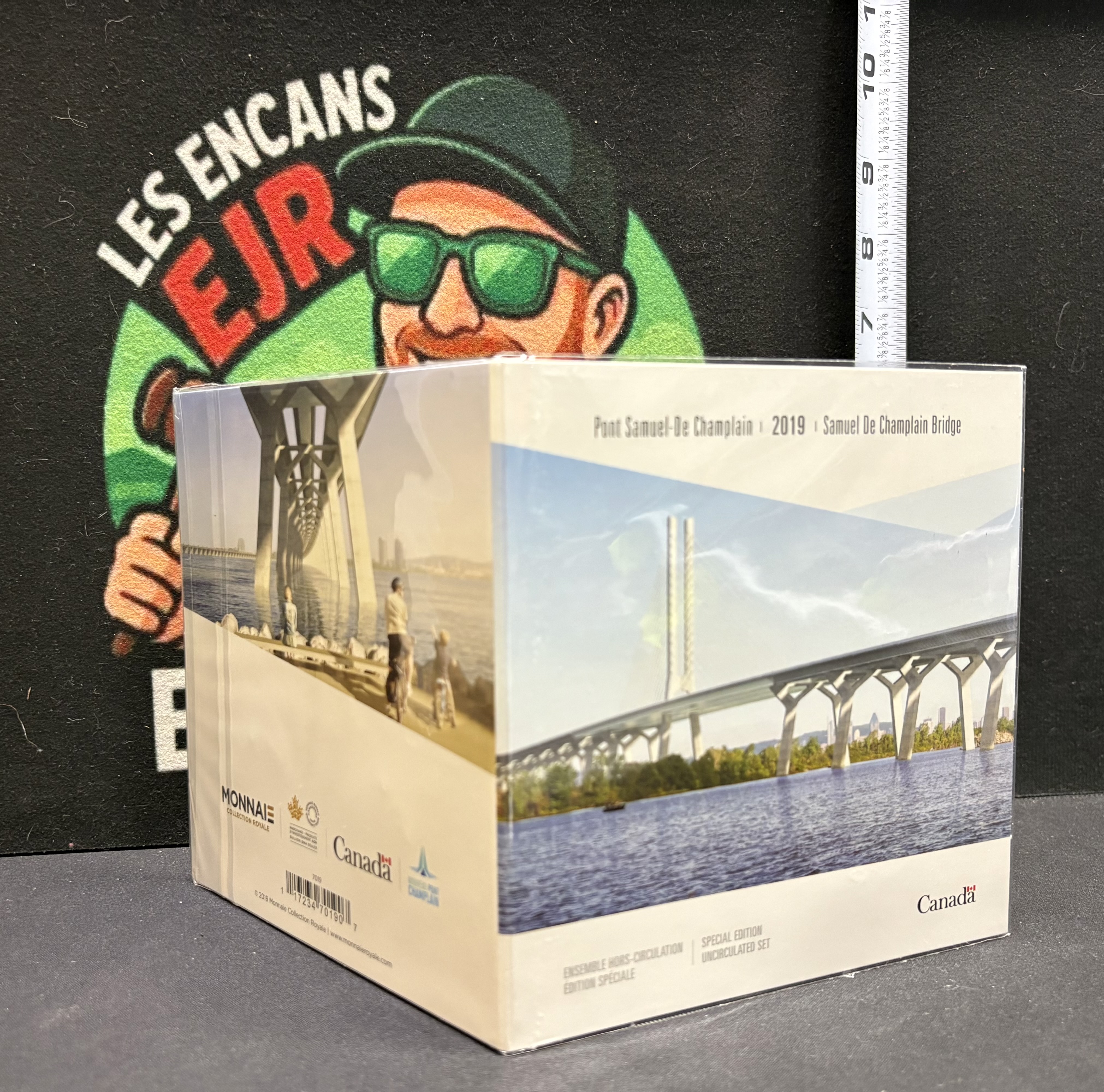 LOT 2026-148 — Ensemble hors-circulation édition spéciale 2019 – Pont Samuel-De Champlain… — photo 3