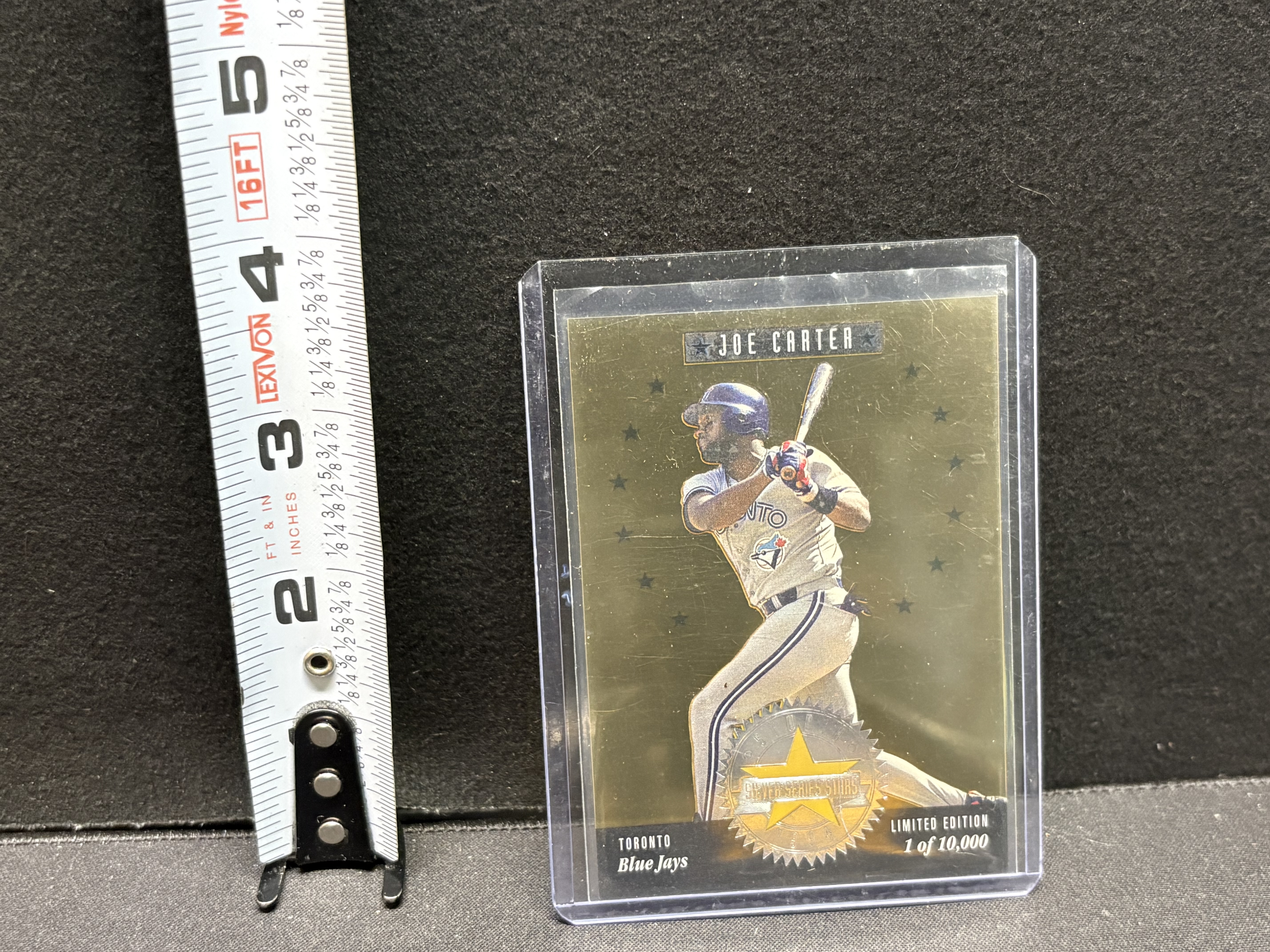 LOT 2026-165 — Carte de baseball Joe Carter – Toronto Blue Jays – Limited Edition — photo 1