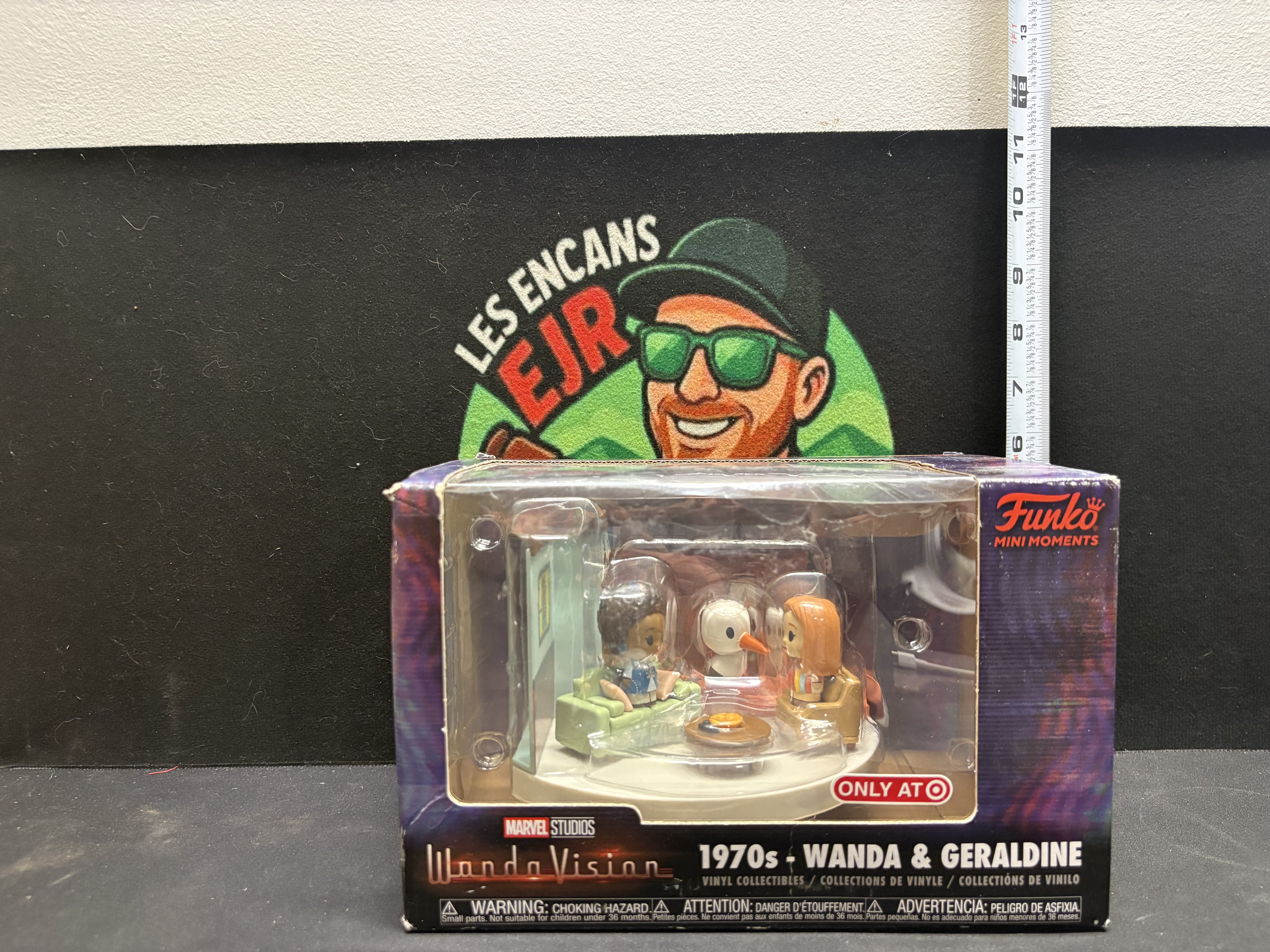 LOT 2026-185 — Funko Mini Moments – Marvel Studios WandaVision – 1970s Wanda & Geraldine — photo 1