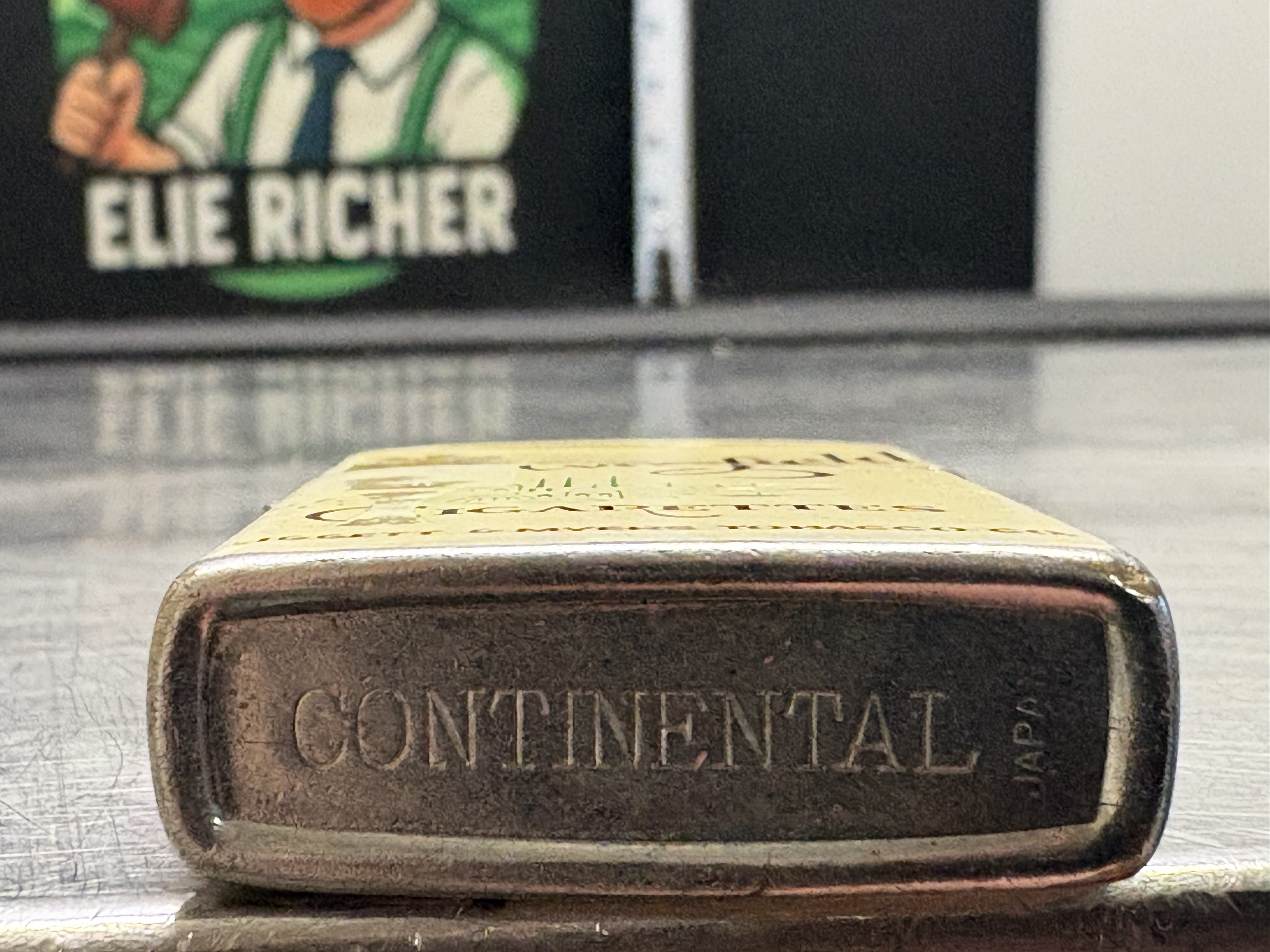 LOT 2026-186 — Briquet vintage Continental – publicité Chesterfield Cigarettes — photo 4