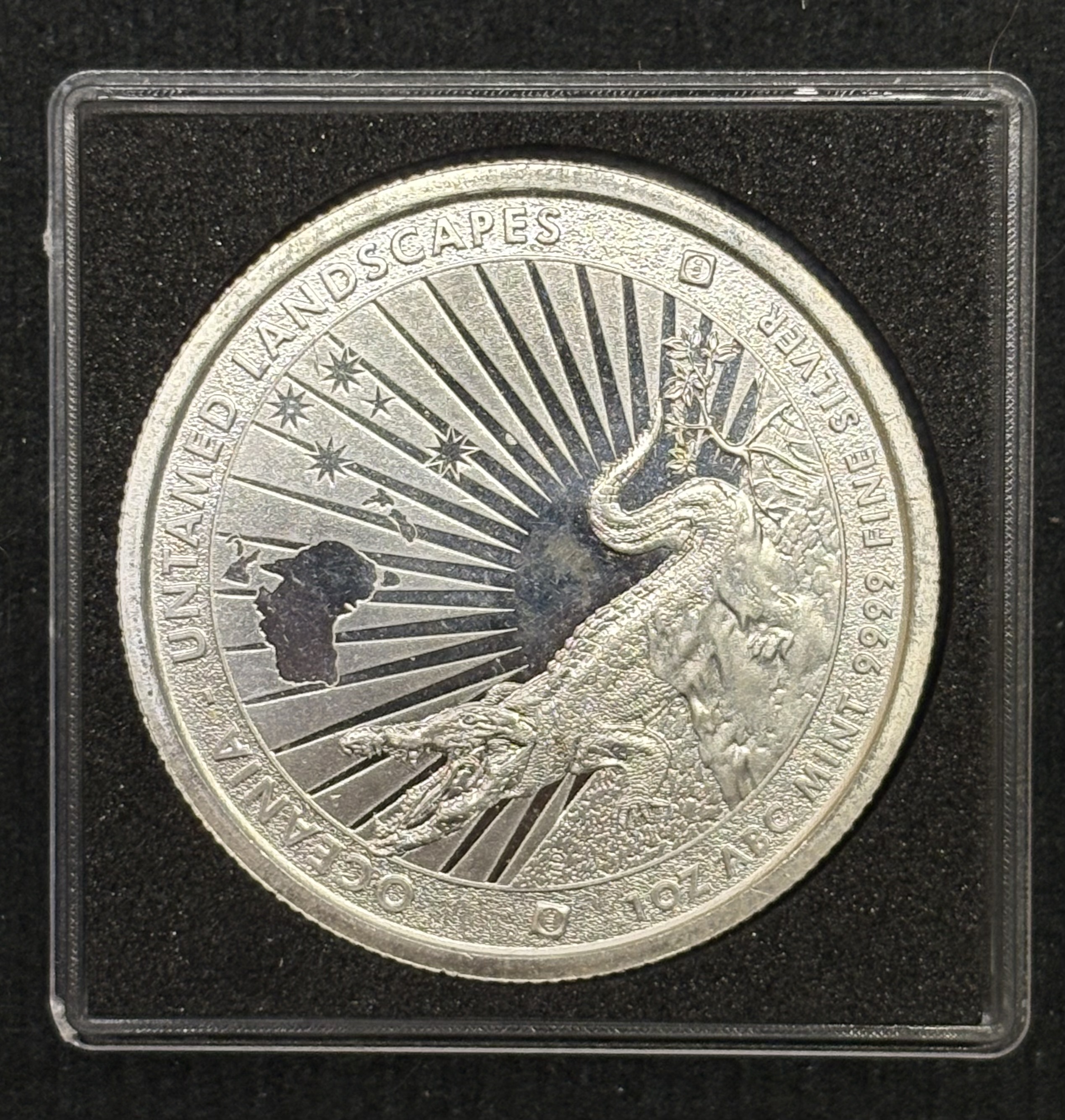 LOT 2026-019 — Pièce de collection Tokelau 2024 – 5 Dollars – 1 oz Argent fin .999 — photo 1
