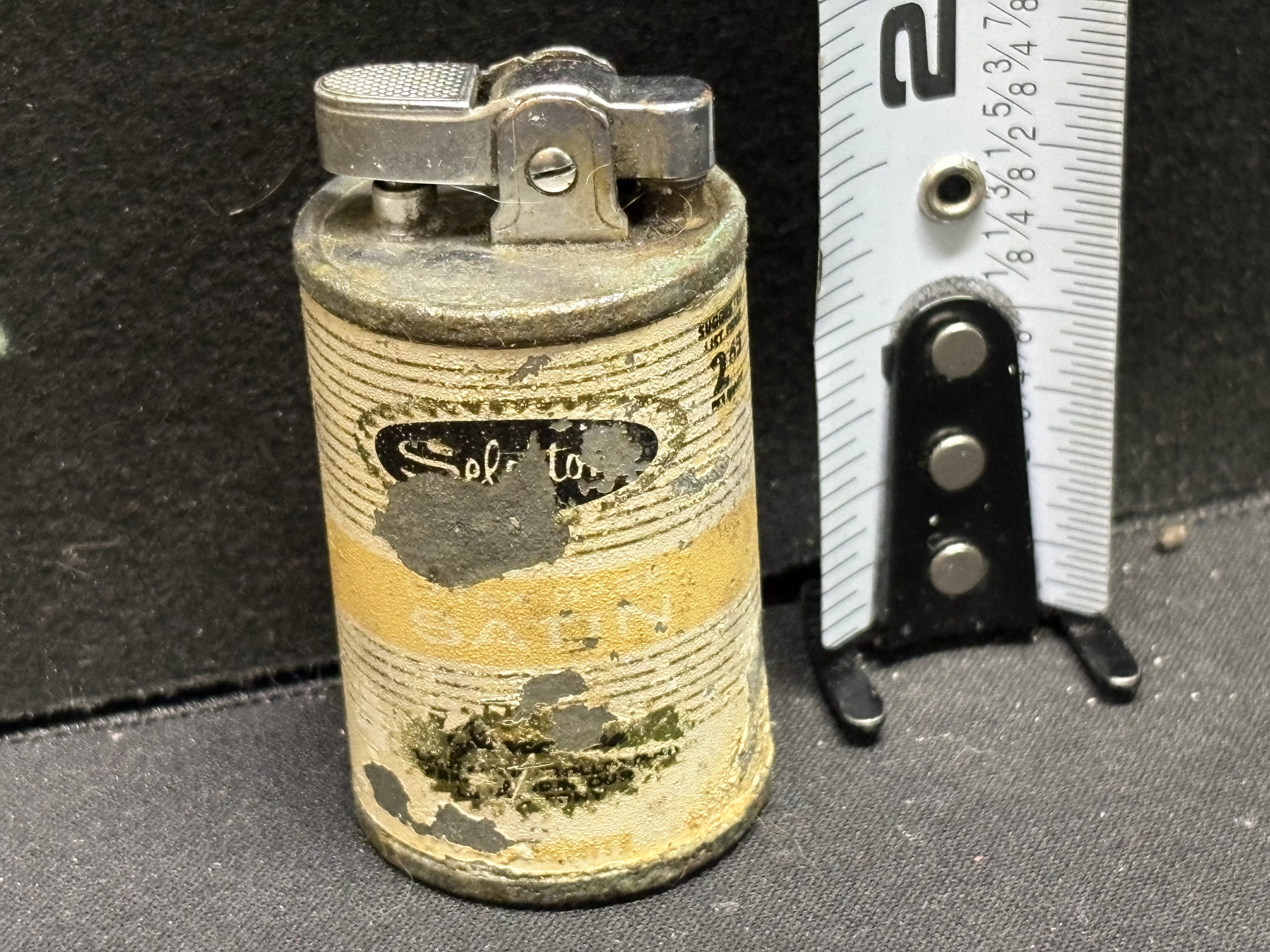 LOT 2026-187 — Briquet vintage publicitaire Selectronic – Semi-Gloss — photo 1