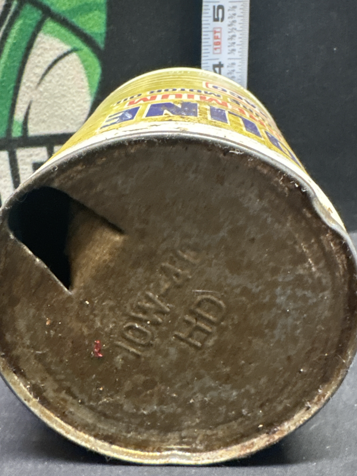 LOT 2026-189 — Ancienne canette d’huile moteur Havoline Super Premium – Texaco — photo 2