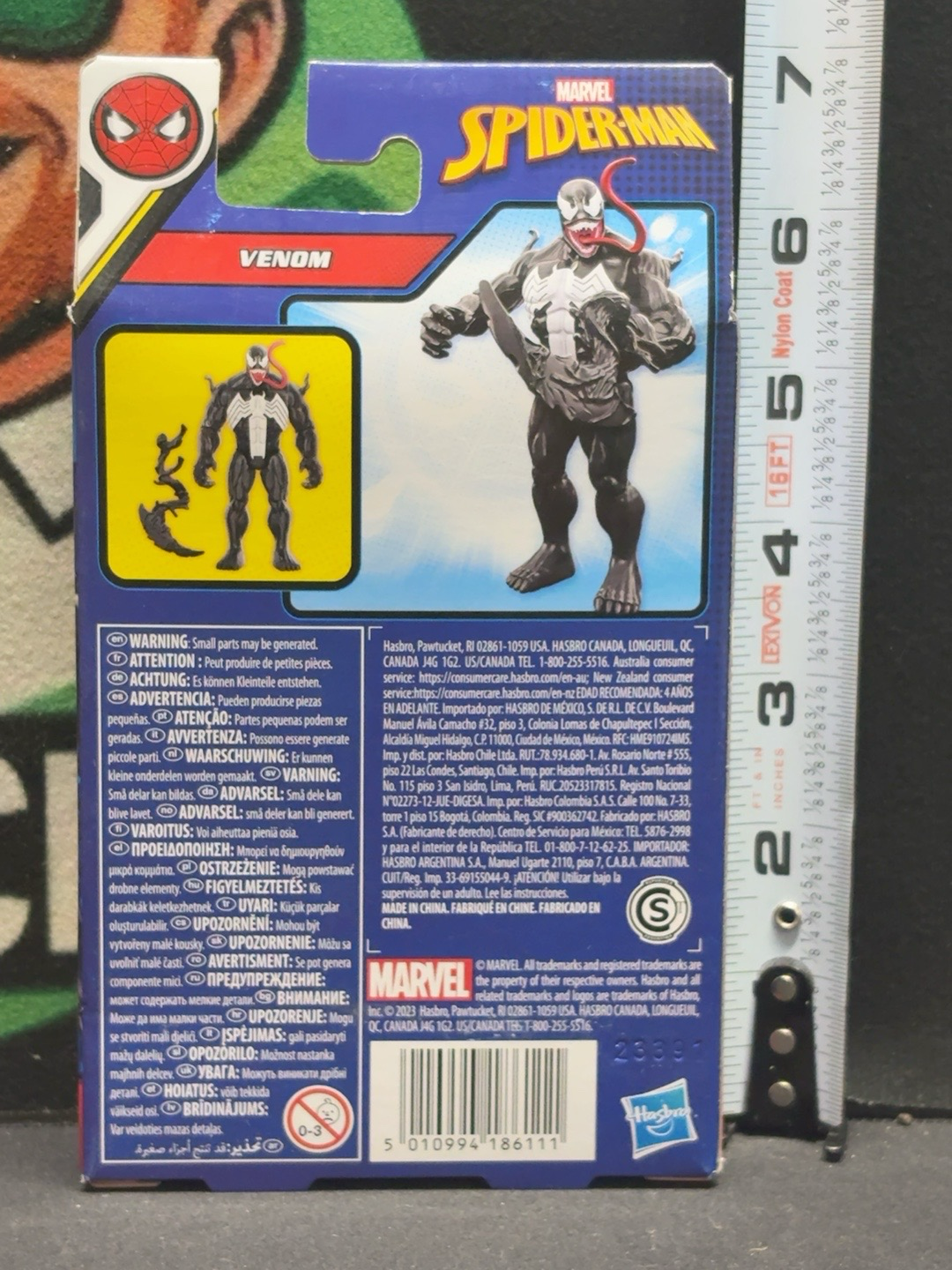 LOT 2026-195 — Figurine Marvel Spider-Man – Venom – Epic Hero Series – Hasbro — photo 2