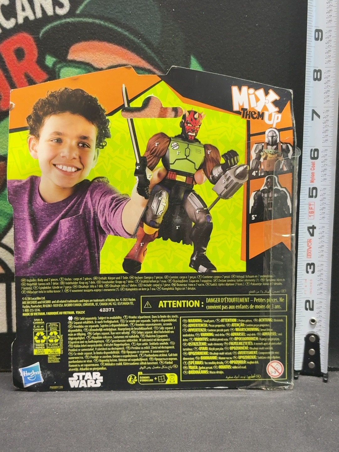 LOT 2026-197 — Figurine Star Wars MixMashers – Darth Maul – Hasbro — photo 2