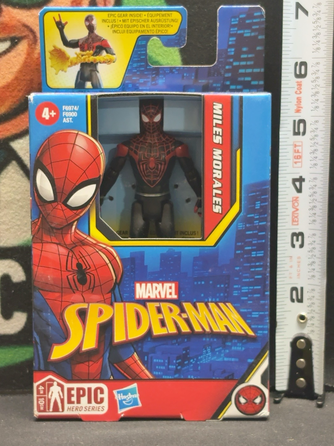 LOT 2026-198 — Figurine Marvel Spider-Man – Miles Morales – Epic Hero Series – Hasbro — photo 1