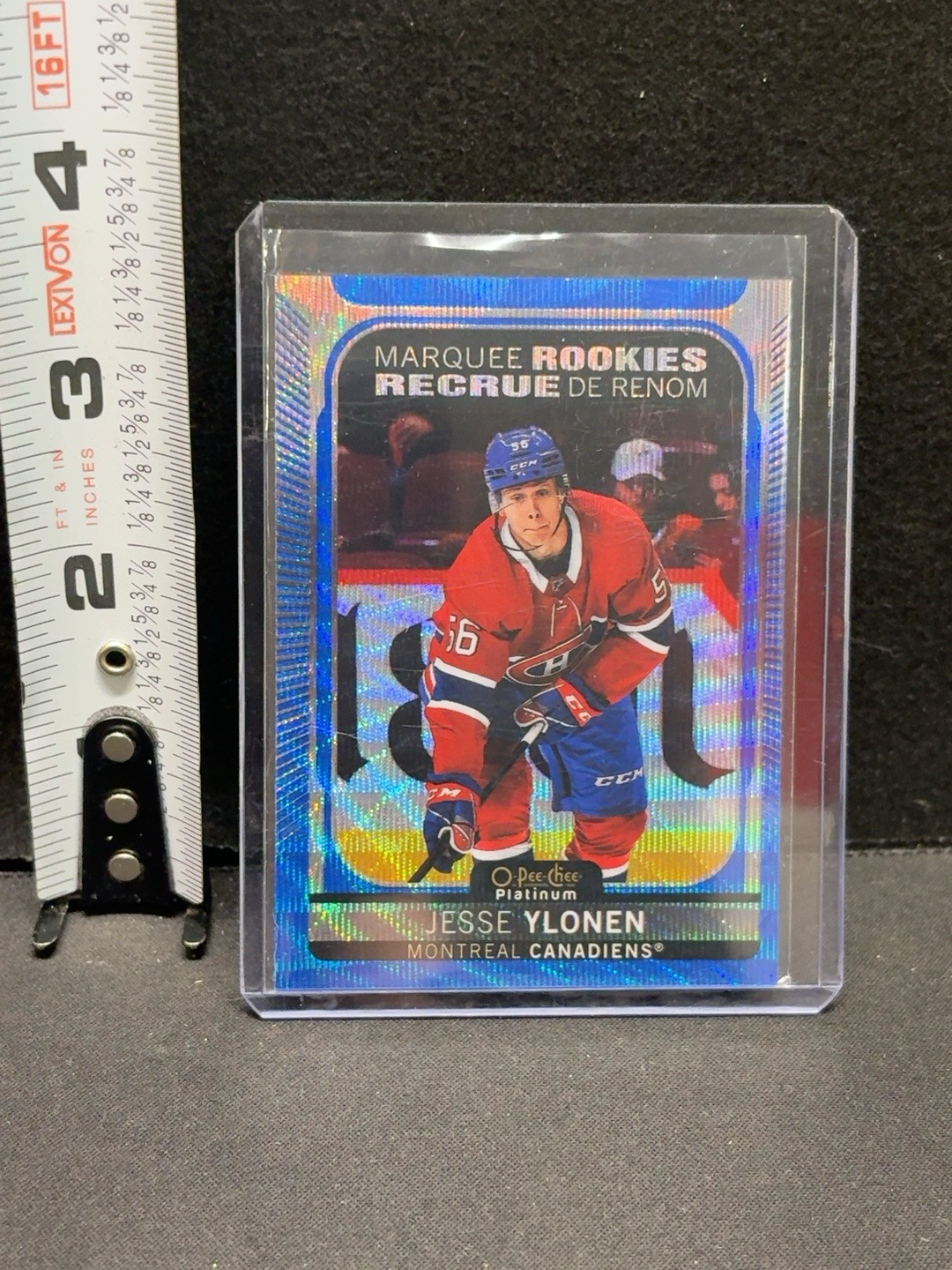 LOT 2026-215 — Carte recrue Jesse Ylönen – O-Pee-Chee Platinum Marquee Rookies — photo 1