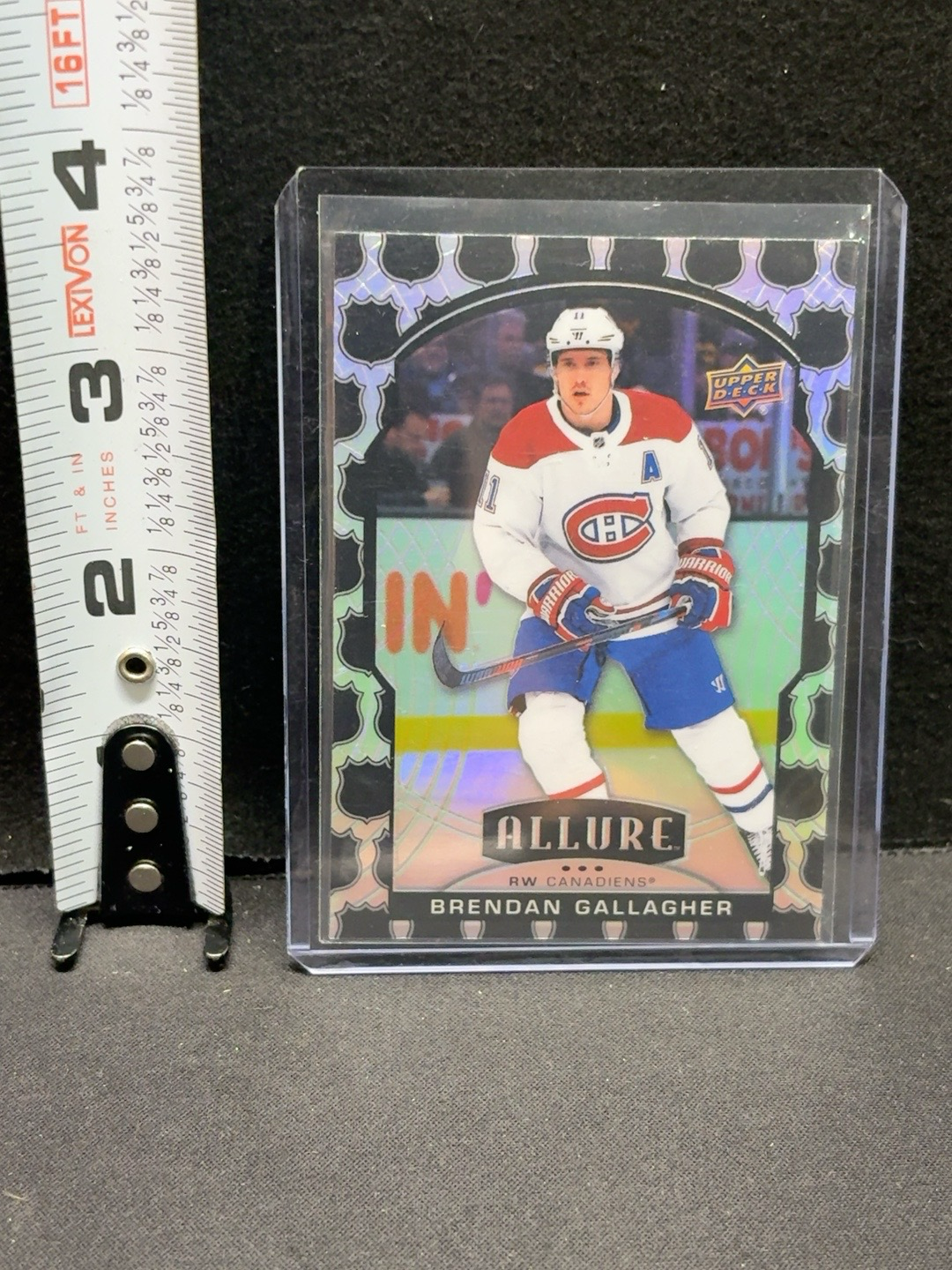 LOT 2026-217 — Carte de hockey Brendan Gallagher – Upper Deck Allure – Canadiens de Montréal — photo 1