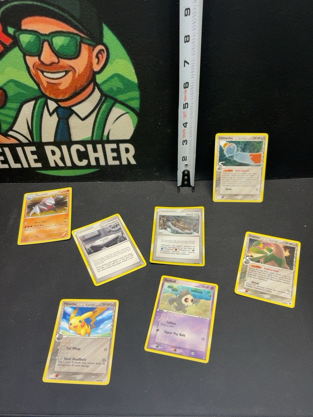 LOT 2026-238 — Ensemble de 7 cartes Pokémon en anglais à bordure jaune — photo 1
