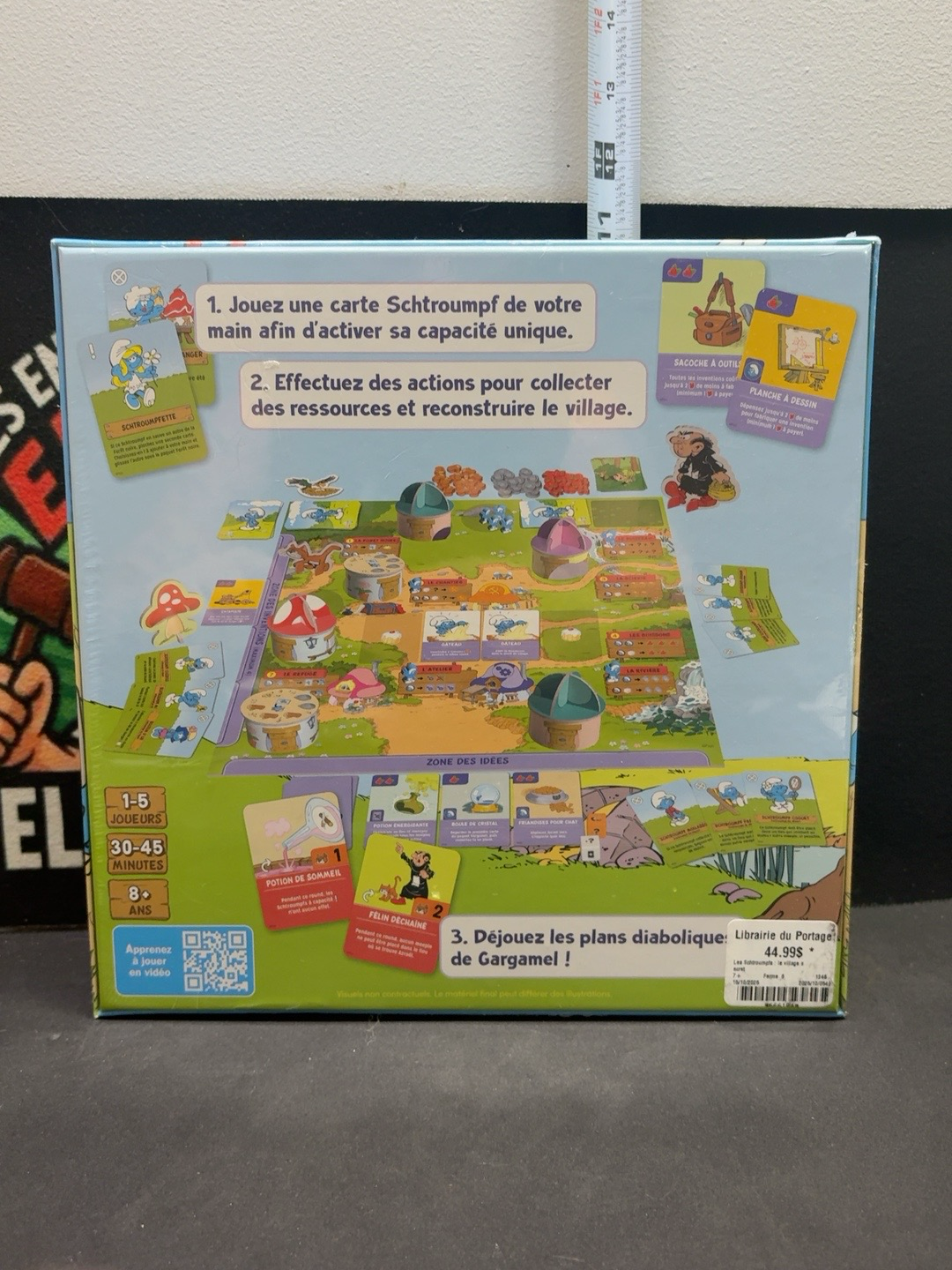 LOT 2026-253 — Jeu de société « Les Schtroumpfs – Le Village secret », neuf et encore scellé… — photo 2