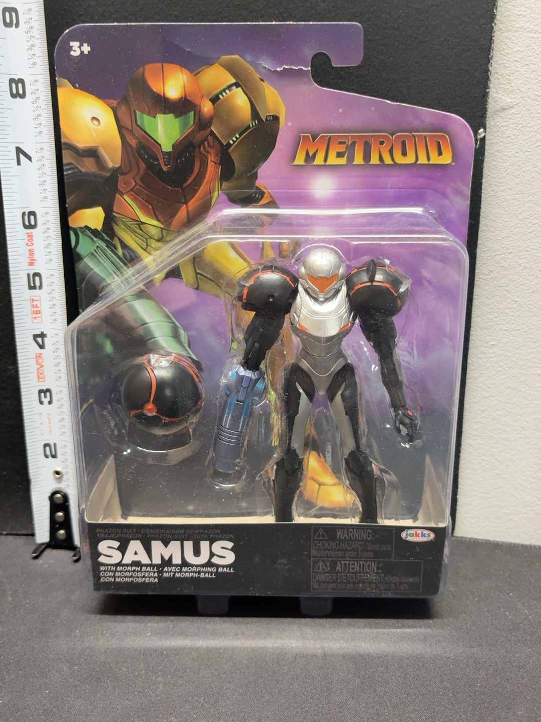 LOT 2026-257 — Figurine articulée Samus de la série Metroid, neuve dans son emballage… — photo 1