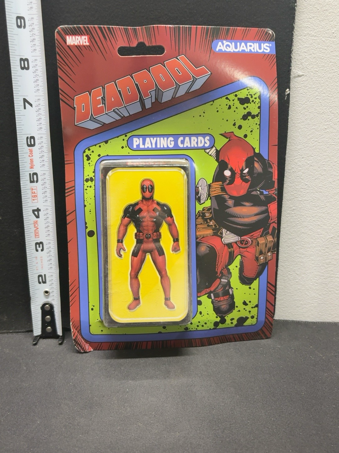 LOT 2026-259 — Jeu de cartes à jouer Deadpool de Marvel, neuf dans son emballage d’origine — photo 1