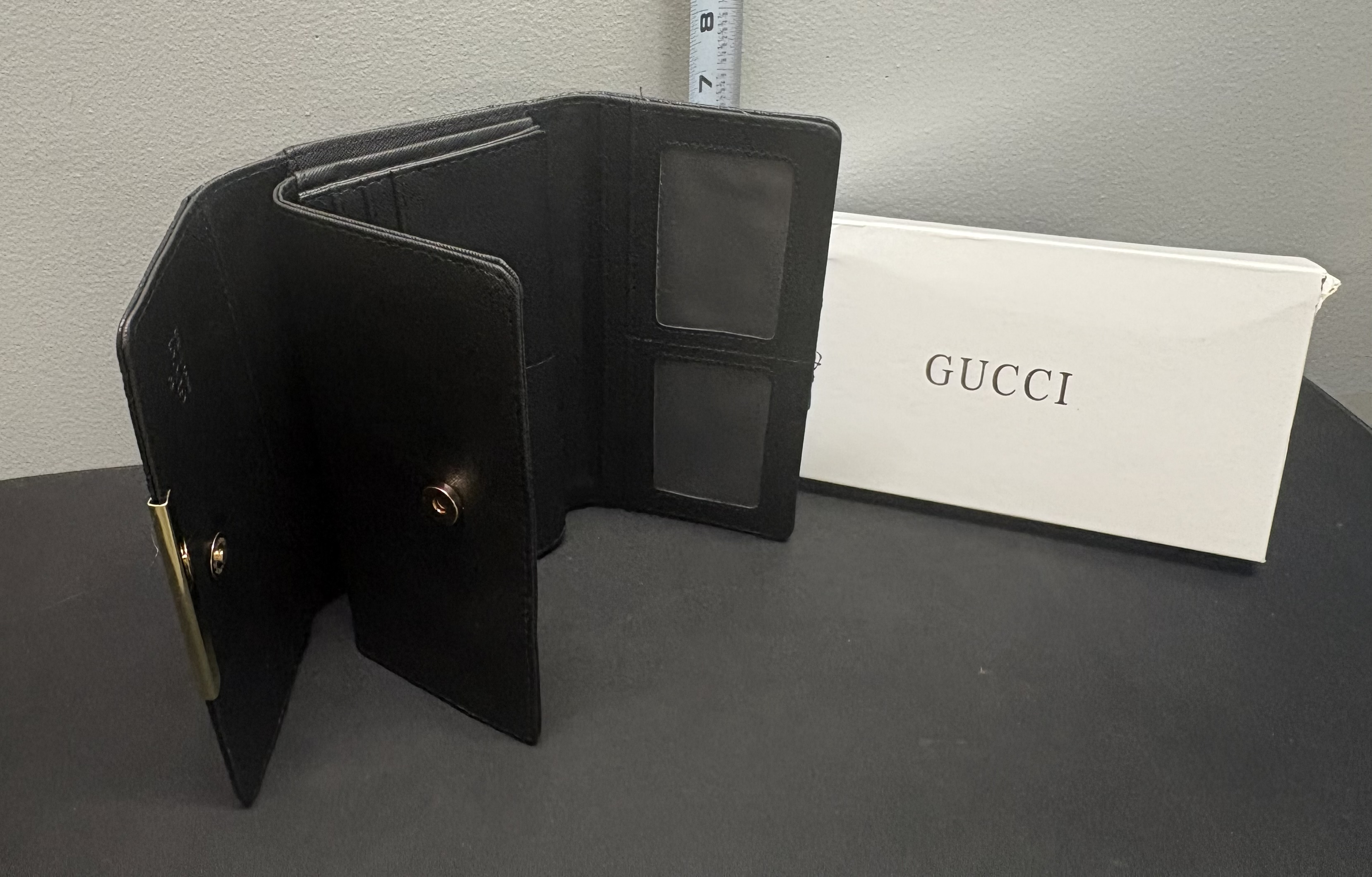 LOT 2026-027 — Portefeuille style Gucci – Neuf avec boîte — photo 2