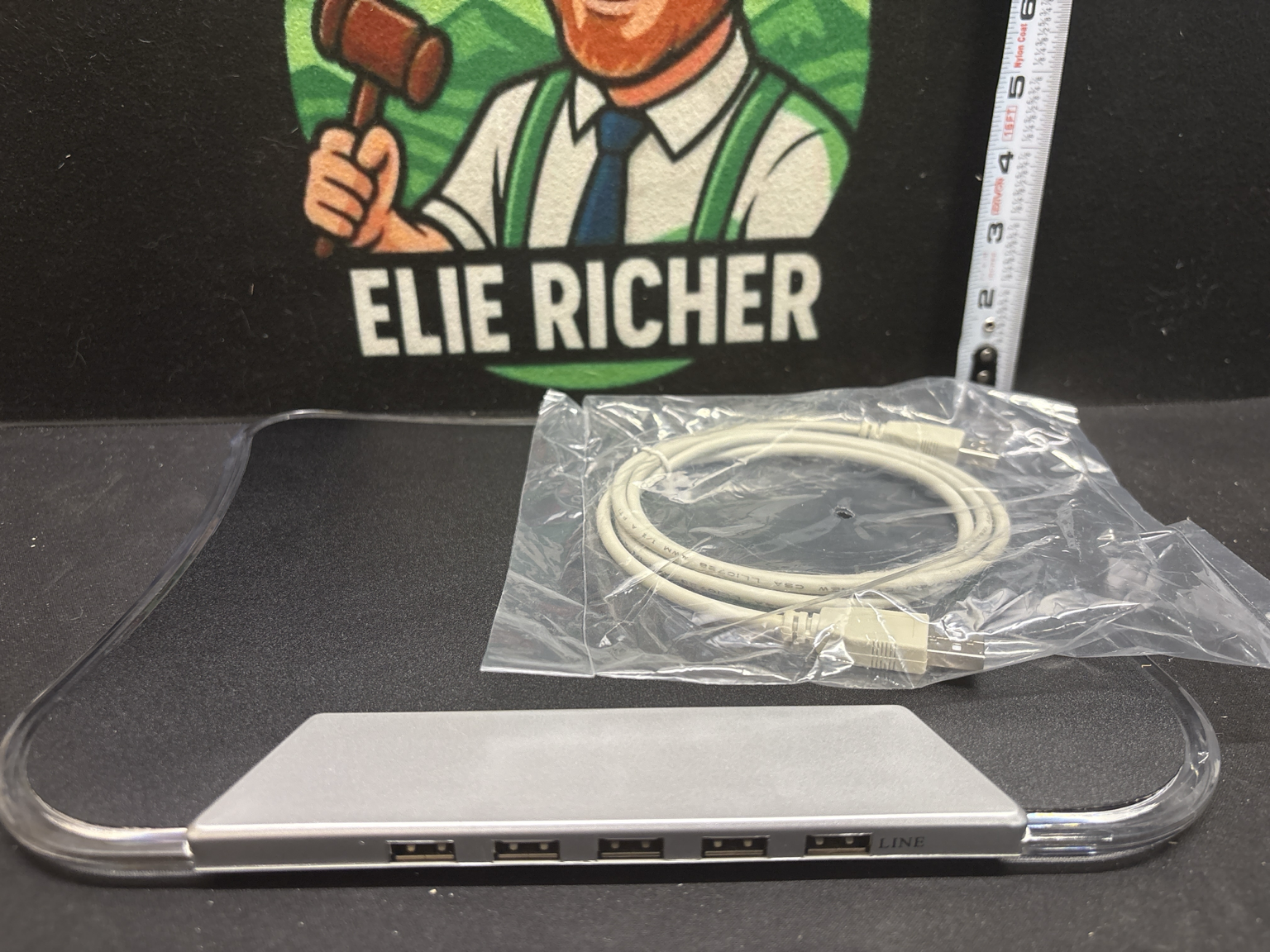 LOT 2026-269 — Tapis de souris avec concentrateur USB intégré — photo 2