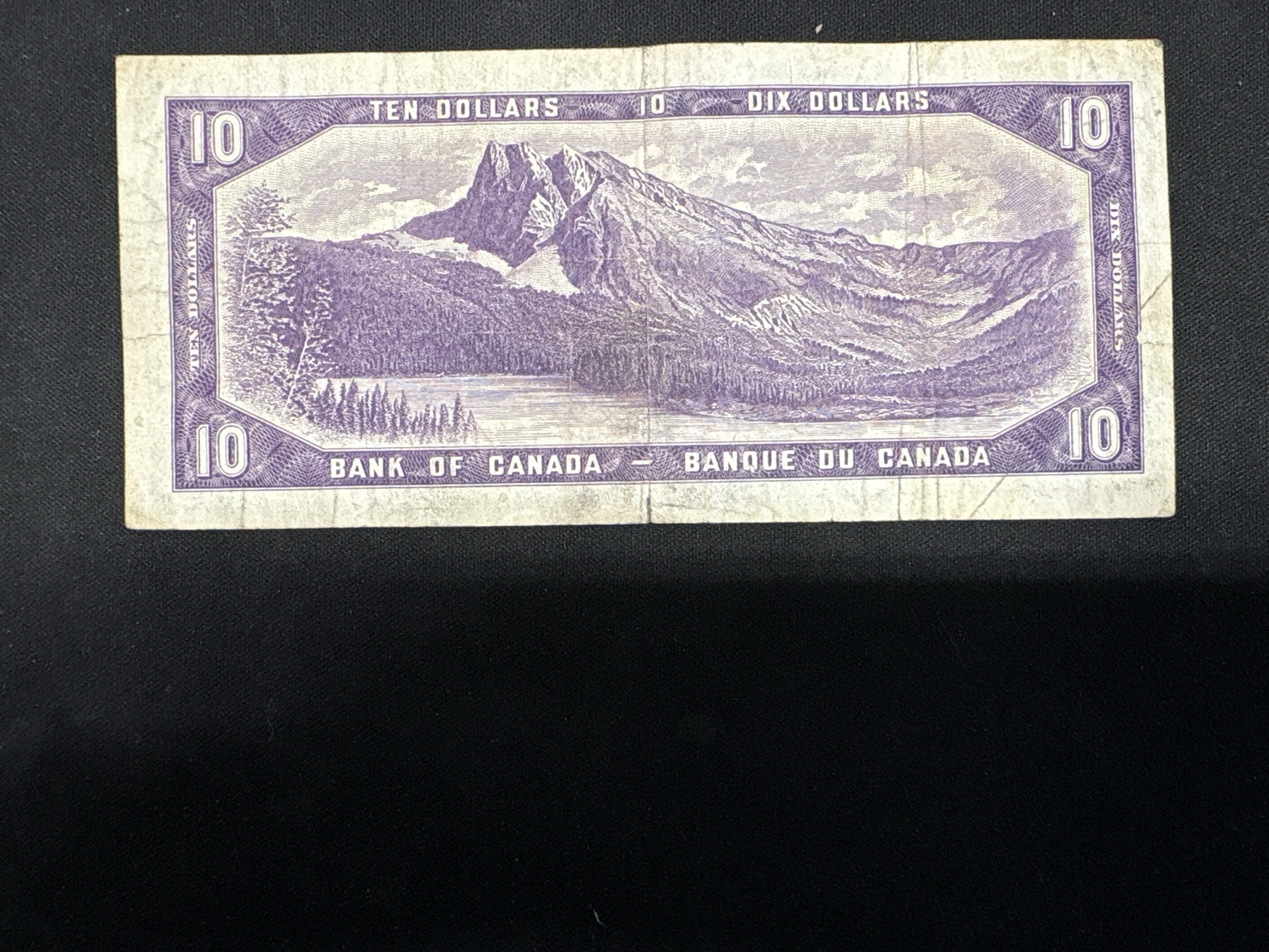 LOT 2026-279 — Billet canadien de 10 $ de 1954 — photo 2