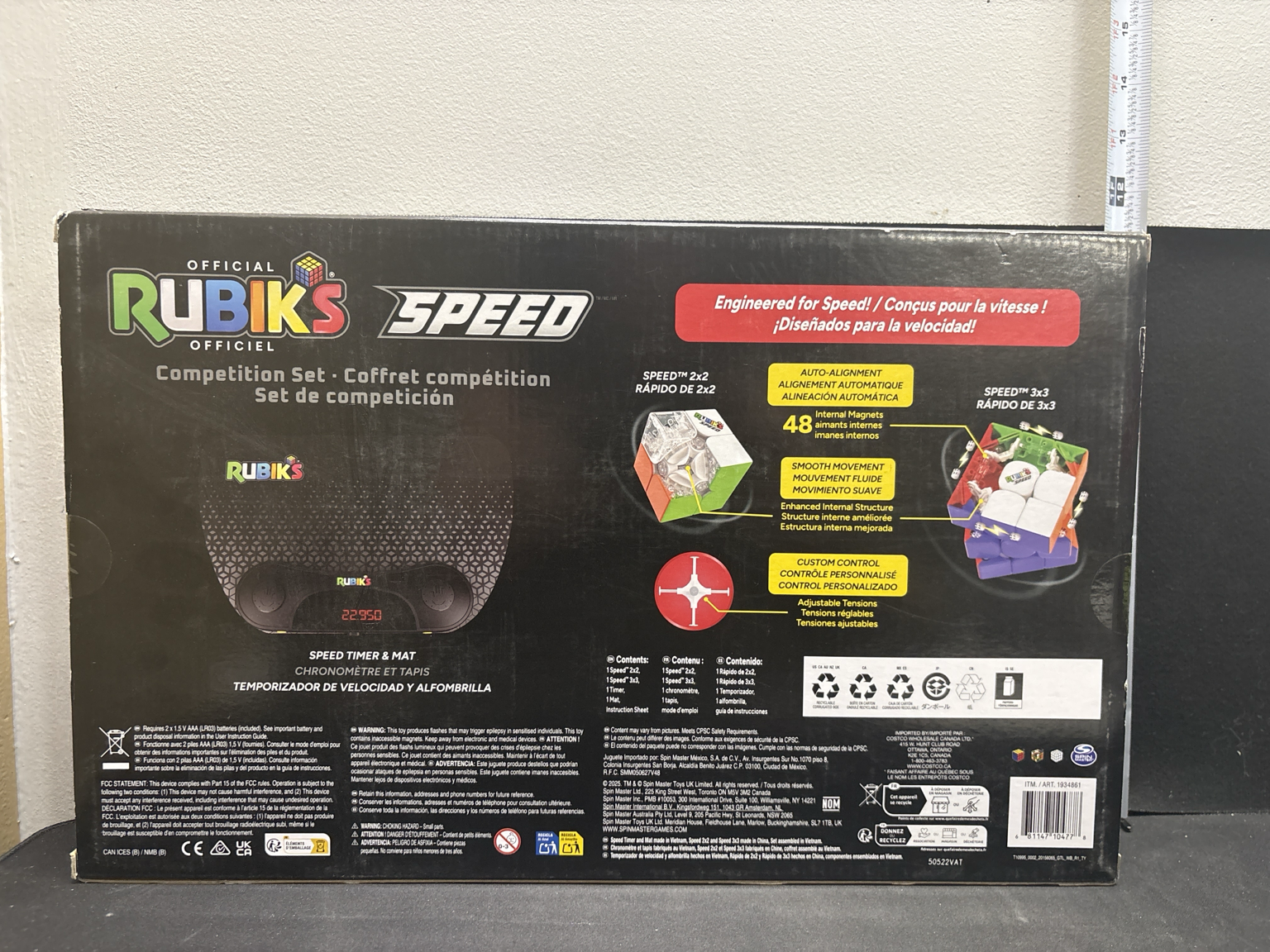 LOT 2026-290 — Coffret de compétition officiel Rubik’s Speed — photo 2