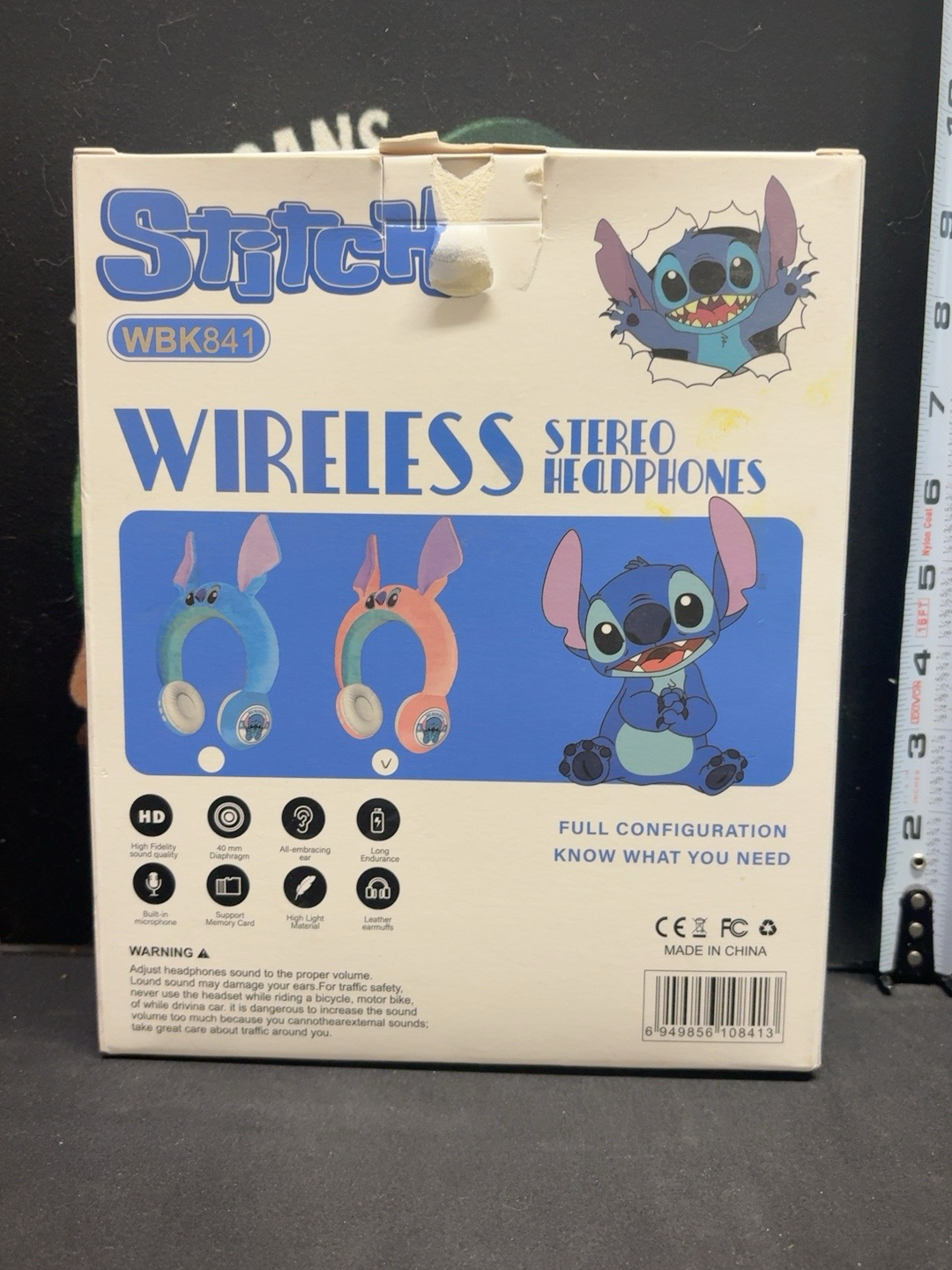 LOT 2026-294 — Écouteurs sans fil Stitch avec oreilles — photo 2