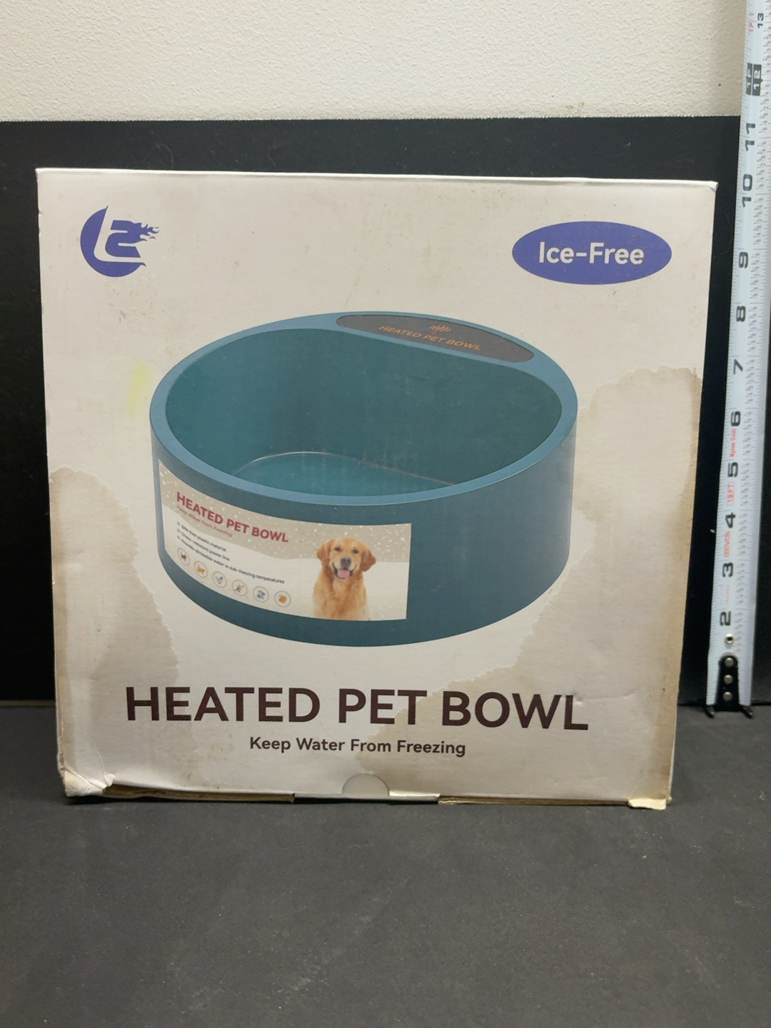 LOT 2026-295 — Bol chauffant pour animaux PeLeso – 3,52 gallons — photo 1