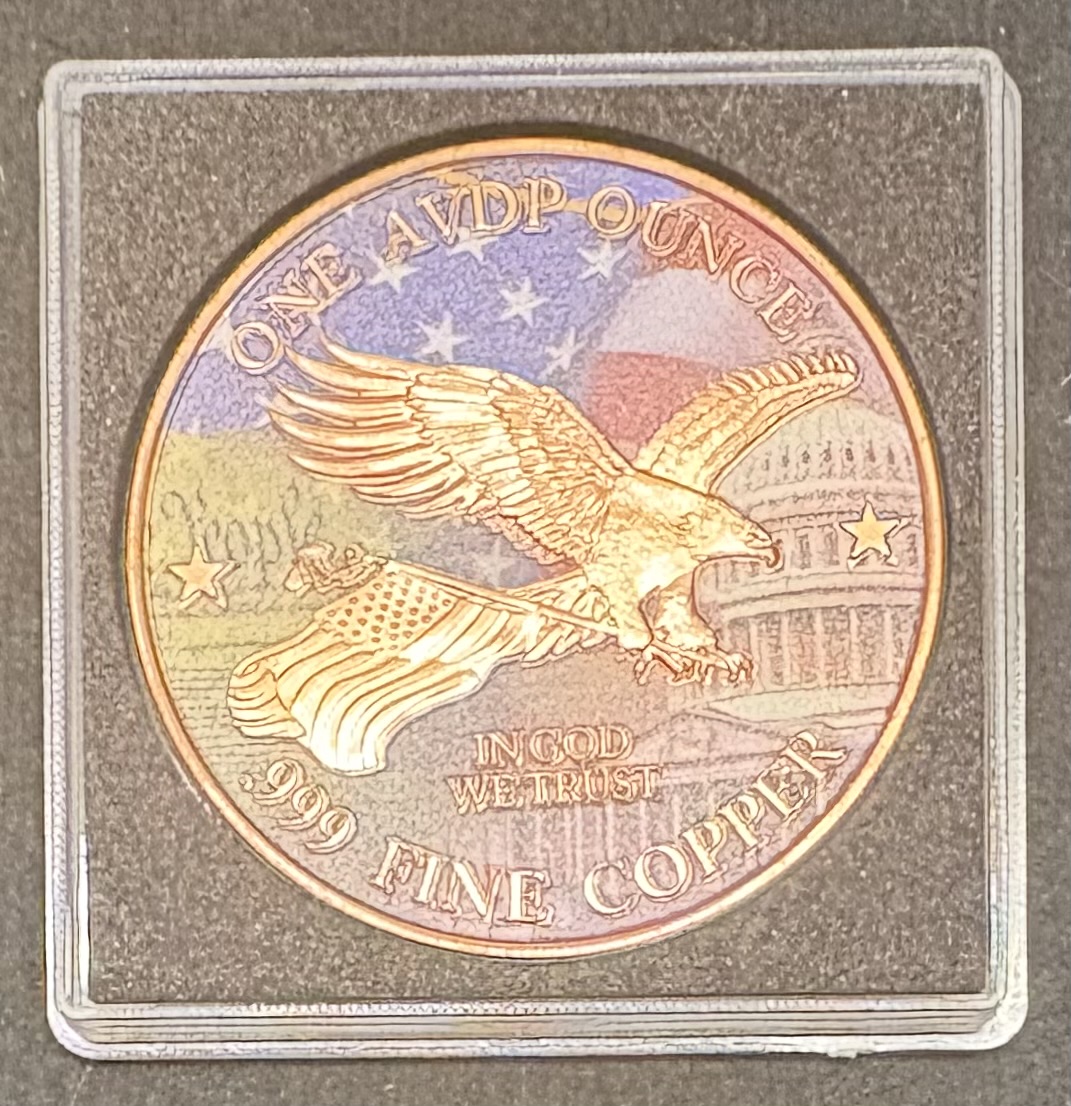 LOT 2026-033 — Ronde de collection – « The Last Our Country Back » – Cuivre fin .999 — photo 2