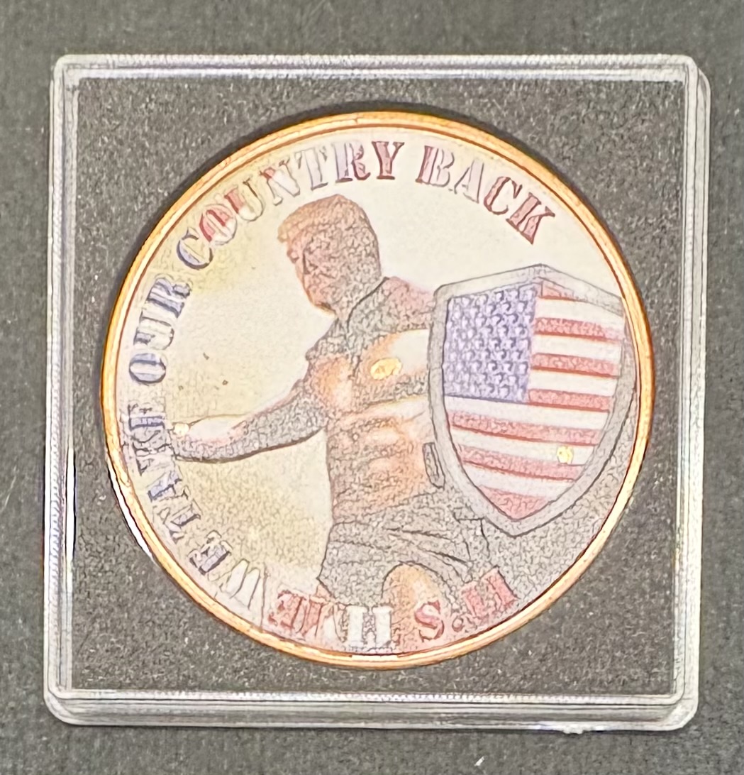 LOT 2026-033 — Ronde de collection – « The Last Our Country Back » – Cuivre fin .999 — photo 1