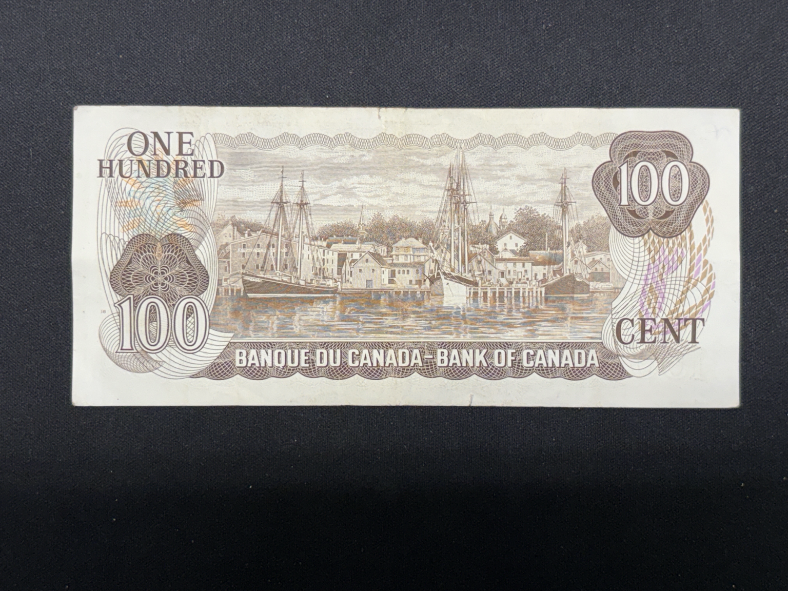 LOT 2026-353 — Billet canadien de 100 $ – Banque du Canada – 1975 — photo 2