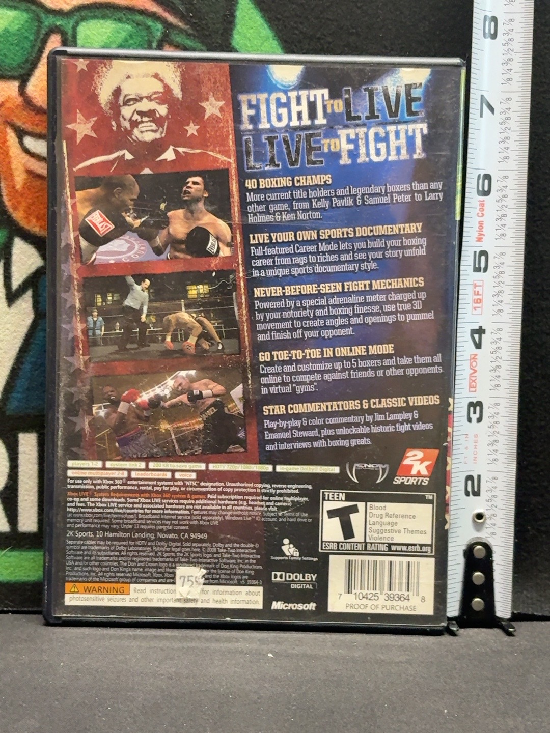 LOT 2026-373 — Jeu de boxe Don King Presents: Prizefighter pour Xbox 360 — photo 3