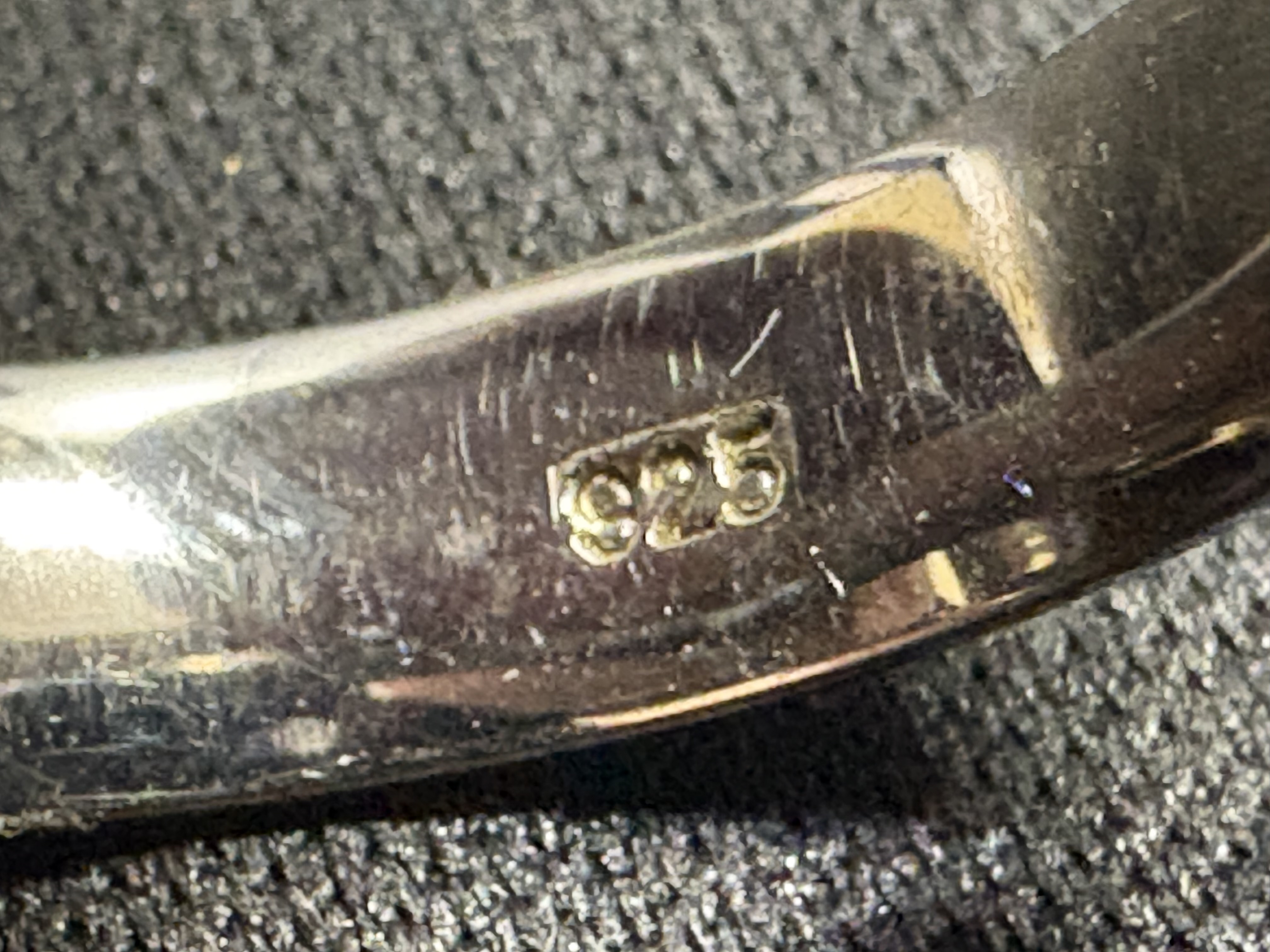 LOT 2026-377 — Bague en argent sterling 925 – Anneau texturé — photo 3