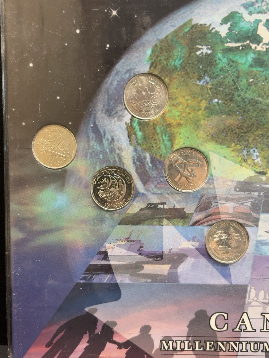 LOT 2026-394 — Collection complète des 12 pièces canadiennes de 25 cents du millénaire 2000… — photo 2