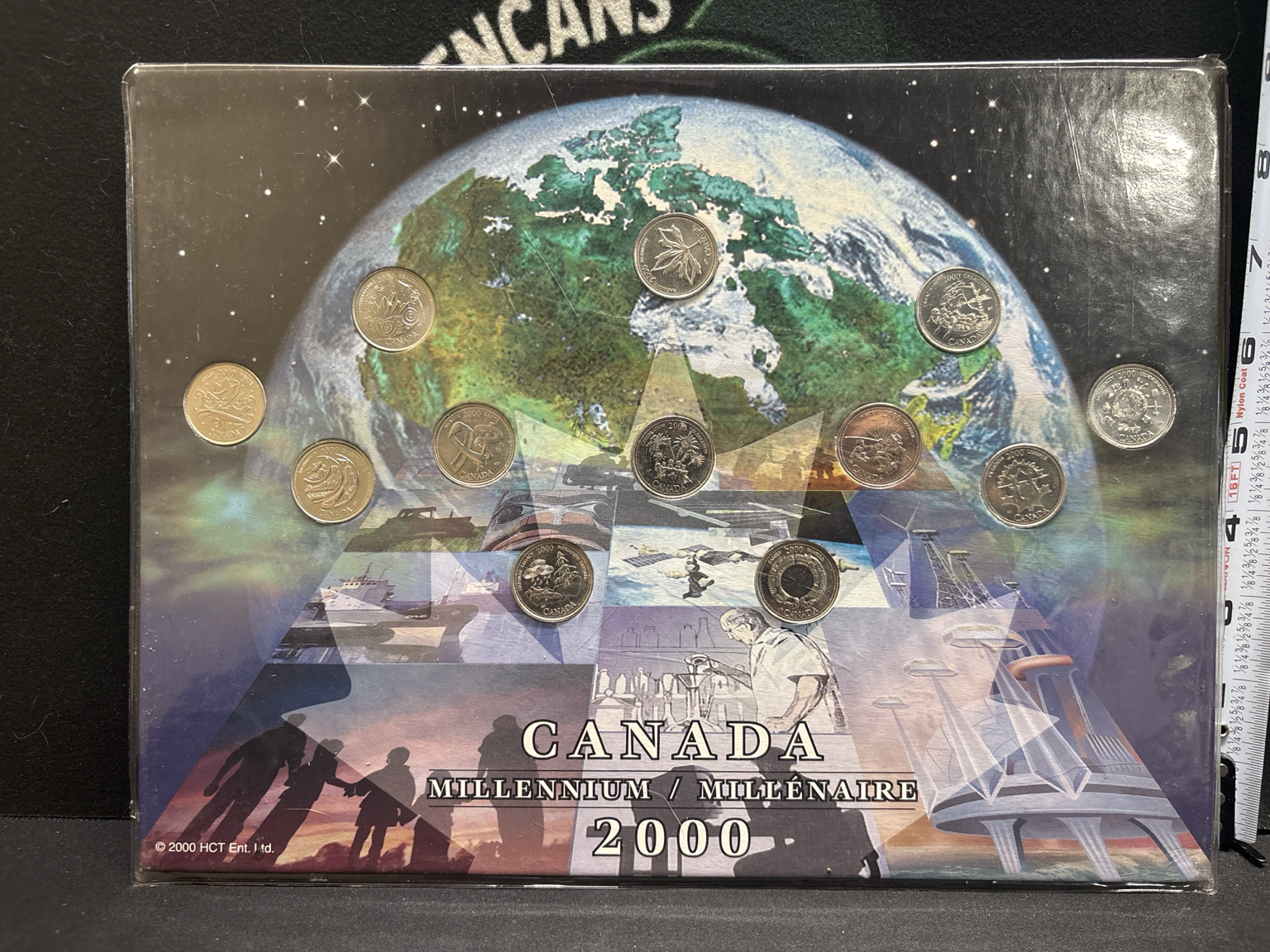 LOT 2026-394 — Collection complète des 12 pièces canadiennes de 25 cents du millénaire 2000… — photo 1