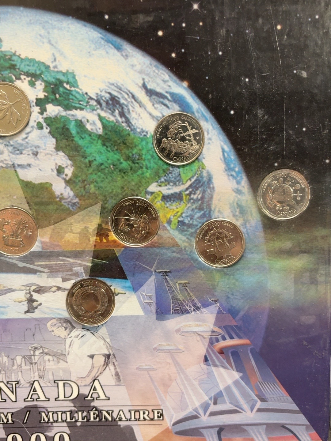 LOT 2026-394 — Collection complète des 12 pièces canadiennes de 25 cents du millénaire 2000… — photo 4