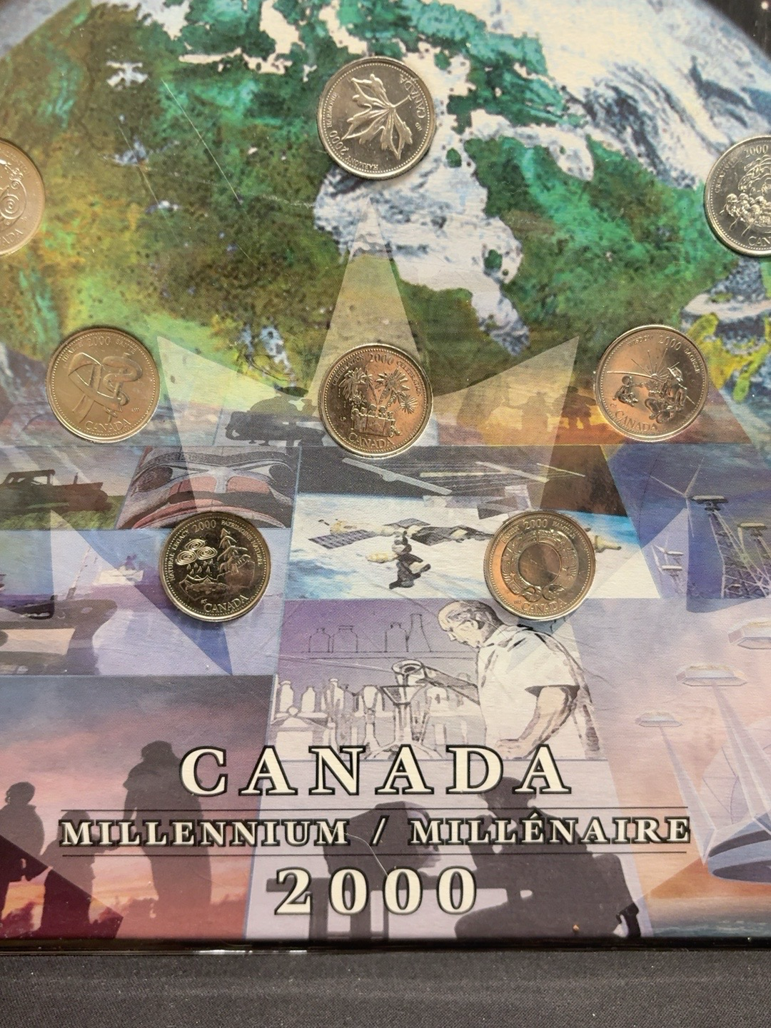 LOT 2026-394 — Collection complète des 12 pièces canadiennes de 25 cents du millénaire 2000… — photo 3