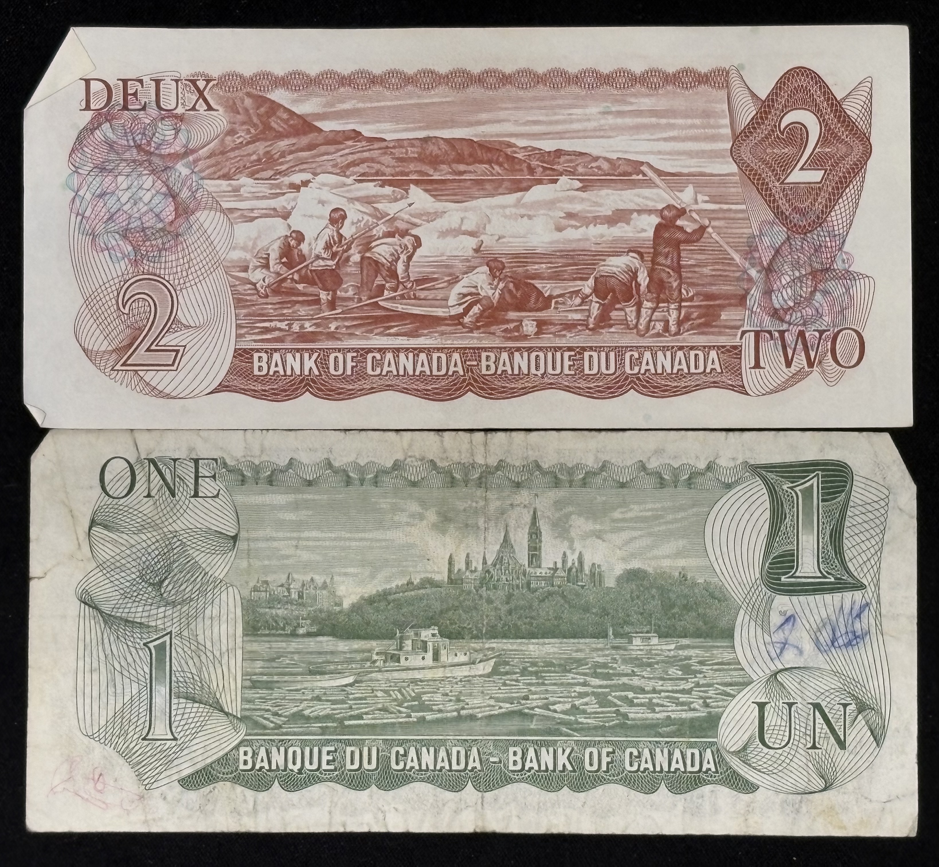 LOT 2026-004 — Billet de 2 $ Canada – 1974 — photo 2