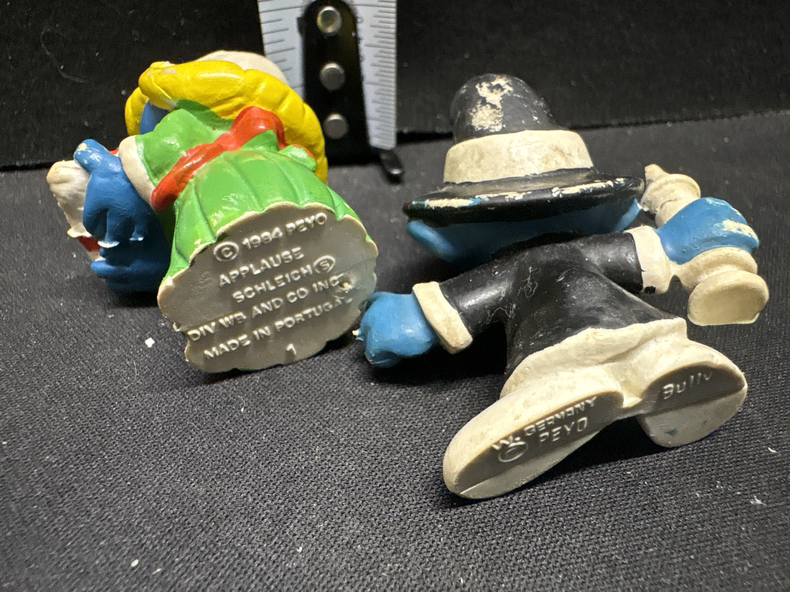LOT 2026-410 — Ensemble de 2 figurines vintage des Schtroumpfs — photo 2