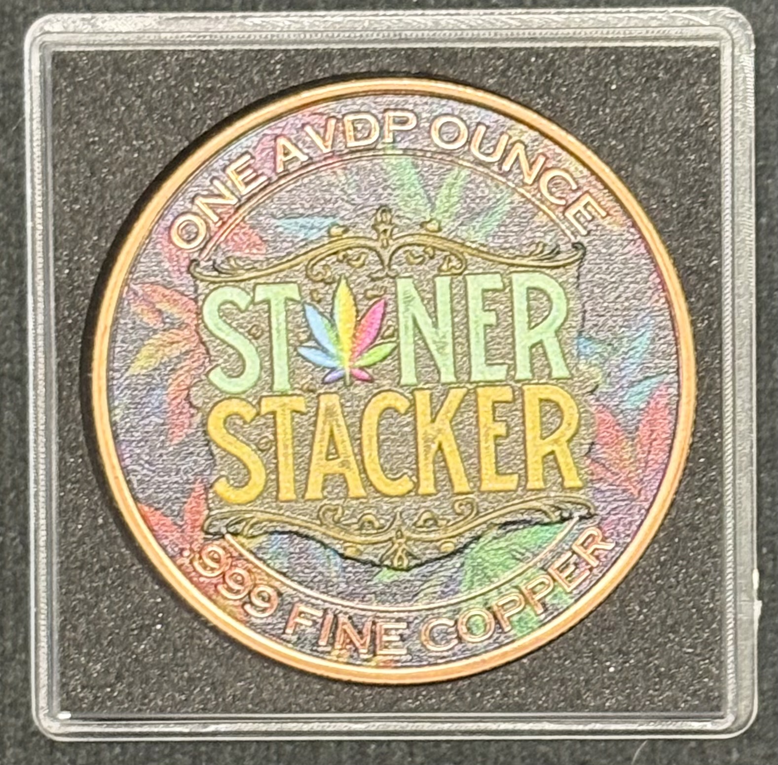 LOT 2026-042 — Ronde de collection « Stoner Stacker – True North Strong and Free » – Cuivre fin .999 – 1 — photo 2
