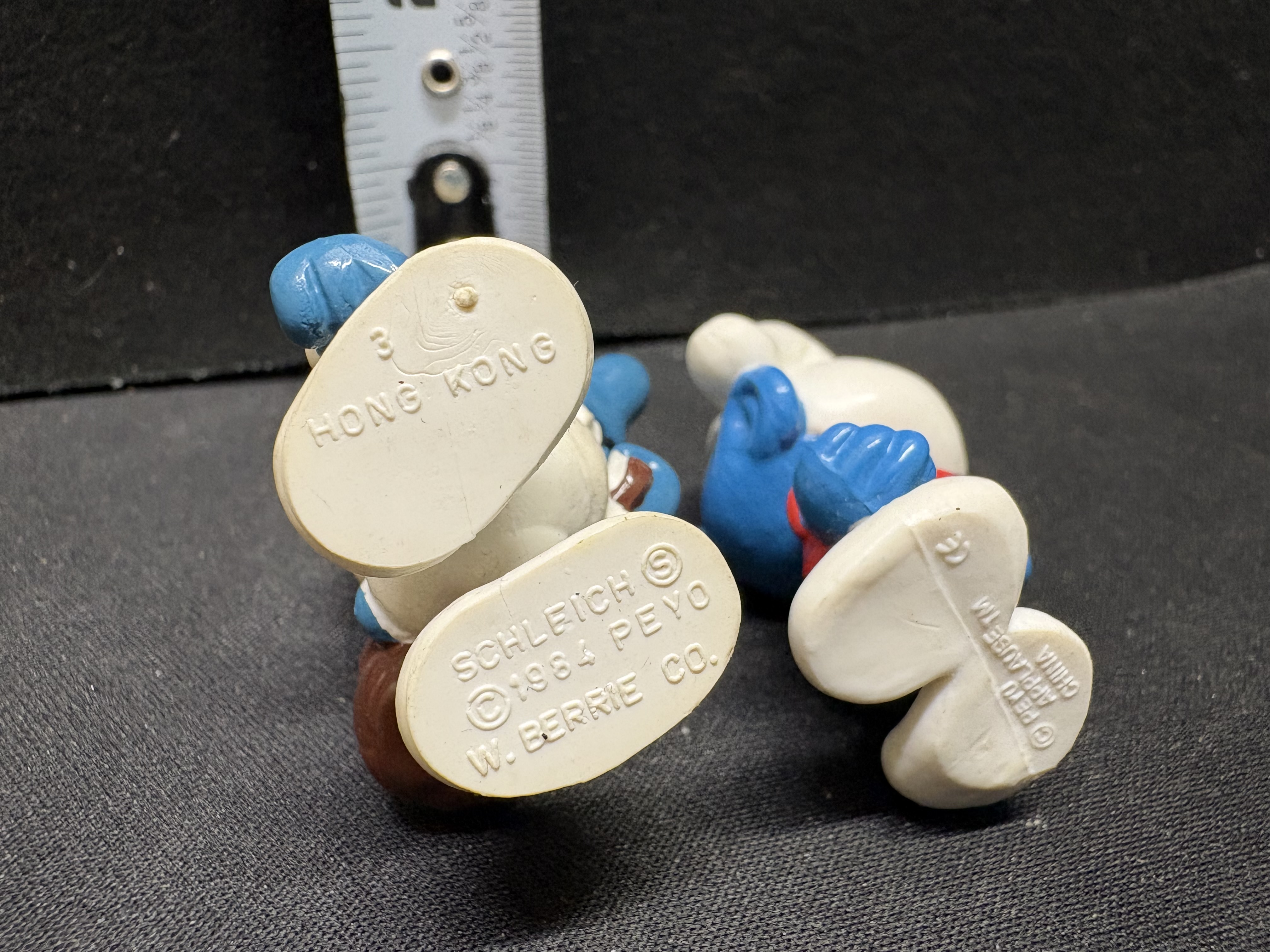 LOT 2026-436 — Deux figurines vintage de collection Les Schtroumpfs : — photo 2