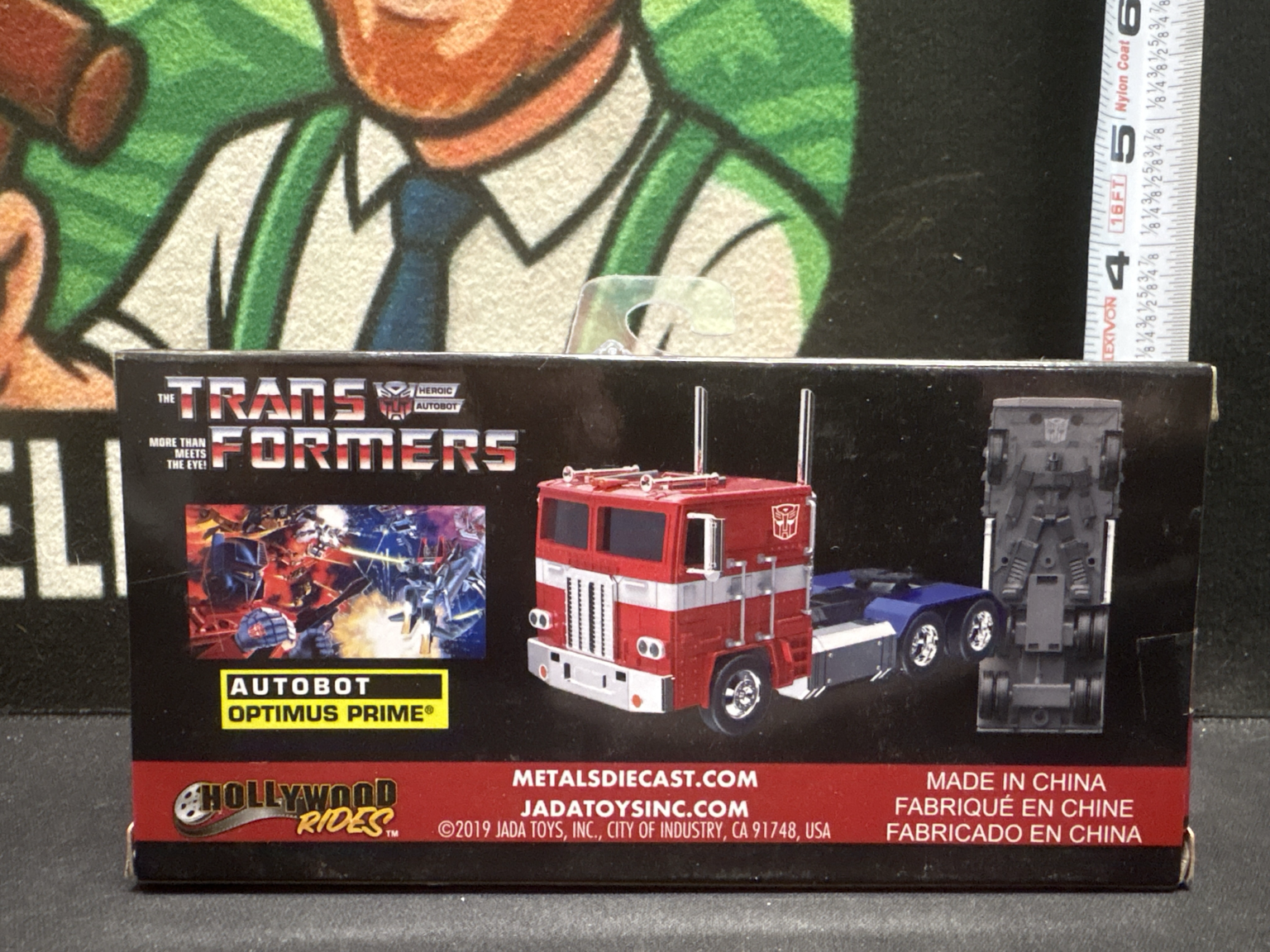 LOT 2026-461 — Camion Transformers – Autobot Optimus Prime de la collection Metals Die Cast… — photo 3