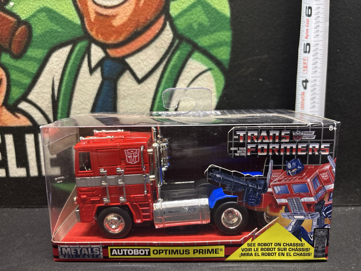 LOT 2026-461 — Camion Transformers – Autobot Optimus Prime de la collection Metals Die Cast… — photo 1