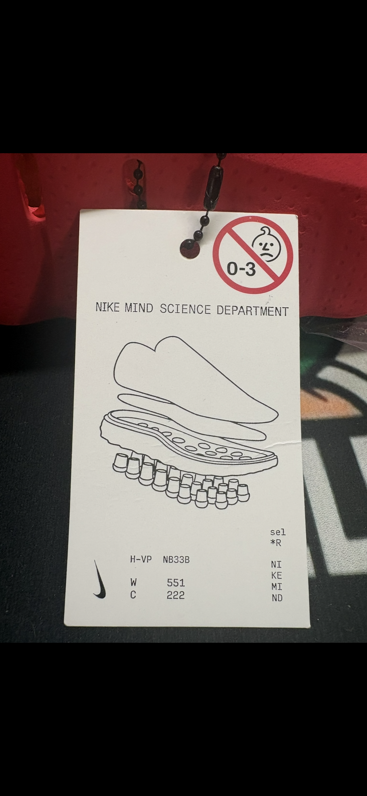 LOT 2026-047 — Chaussures style Nike Mind Science Department – Rose fluo – Avec boîte — photo 3