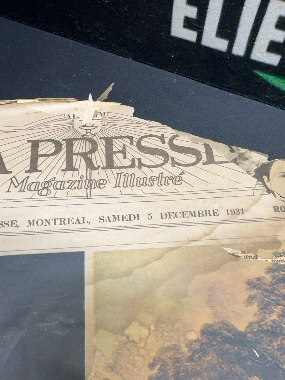 LOT 2026-483 — Ancien exemplaire de La Presse – Magazine Illustré, Montréal, daté du samedi 5… — photo 4