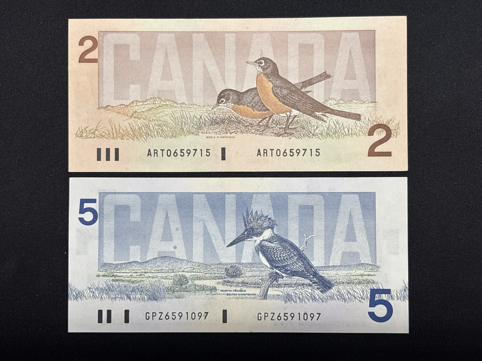 LOT 2026-534 — Ensemble de deux billets canadiens de la série 1986 : un billet de 2 $… — photo 4