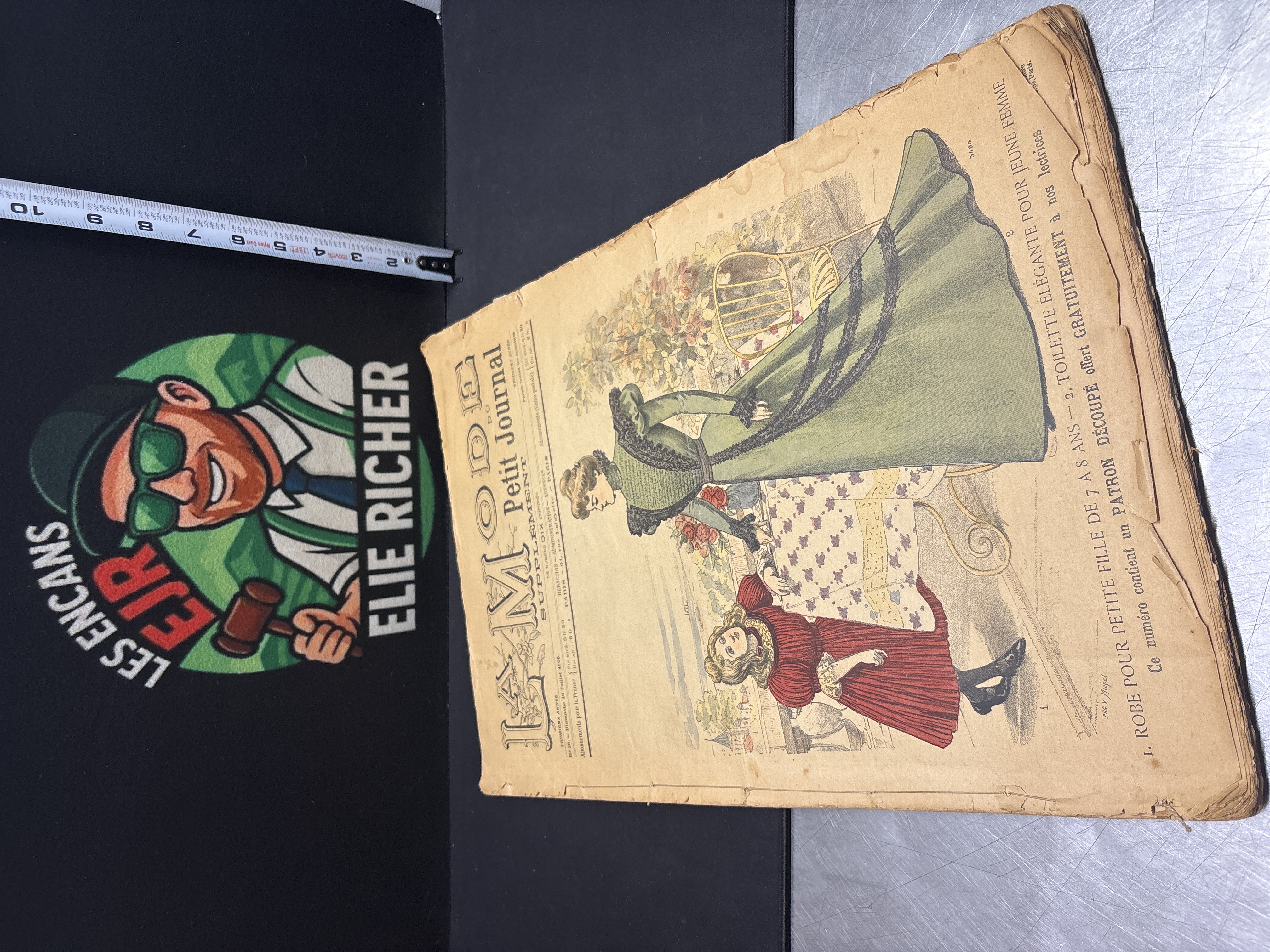 LOT 2026-535 — Exemplaire ancien du périodique français illustré « La Mode du Petit Journal… — photo 1