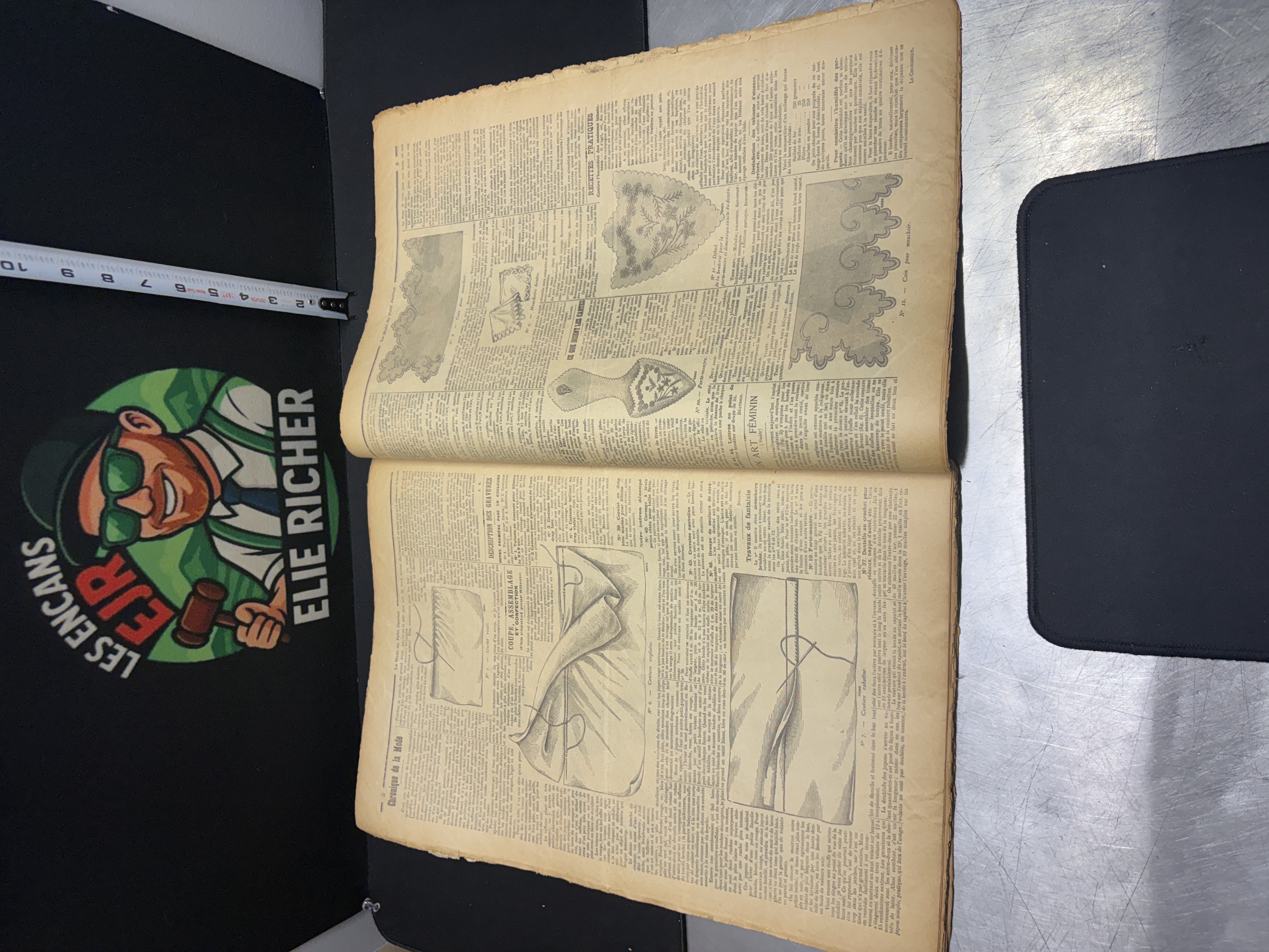 LOT 2026-535 — Exemplaire ancien du périodique français illustré « La Mode du Petit Journal… — photo 4