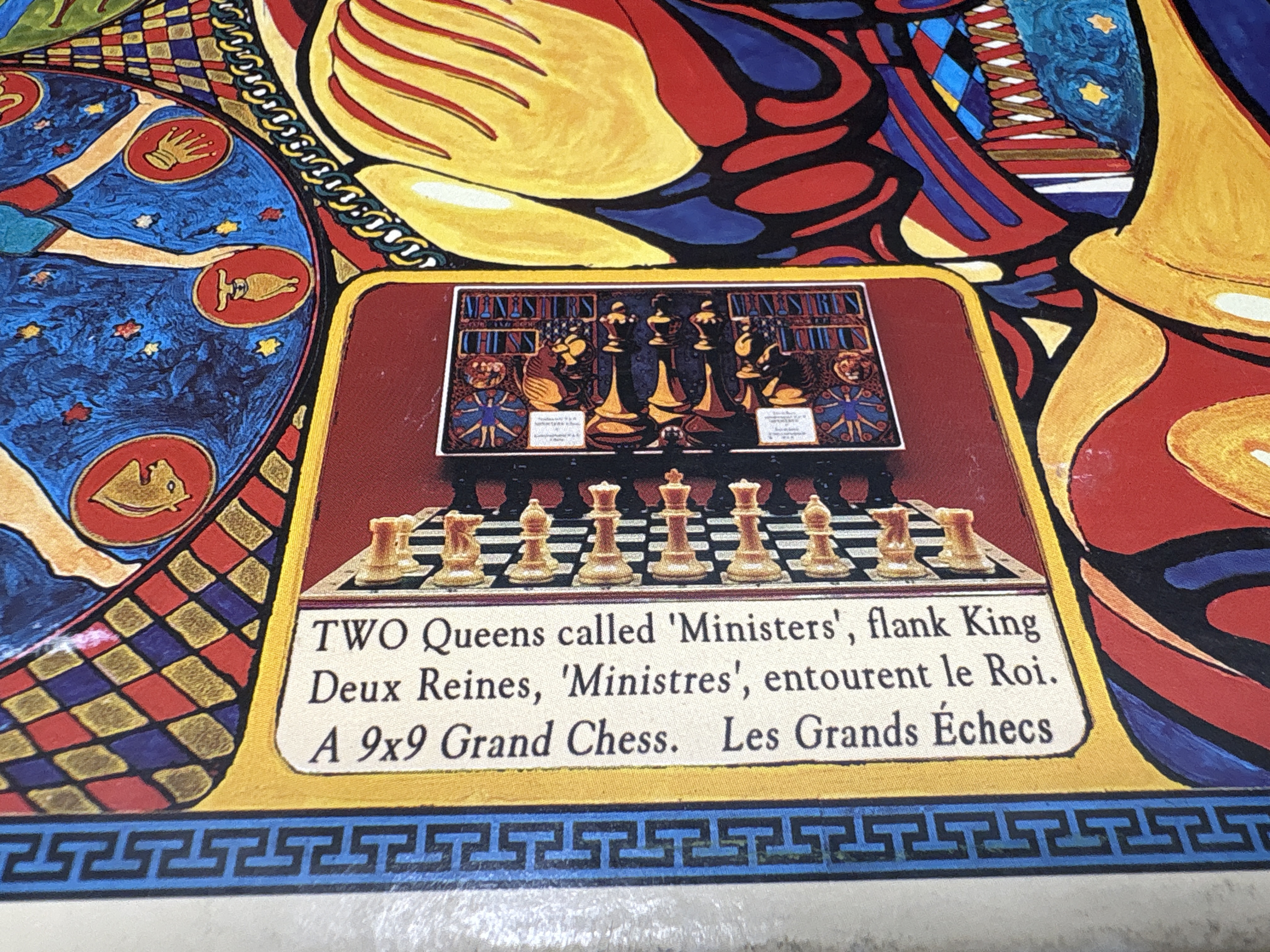 LOT 2026-568 — Jeu bilingue **Ministers Chess / Ministers-Échecs**, par **Corinthian Games… — photo 3