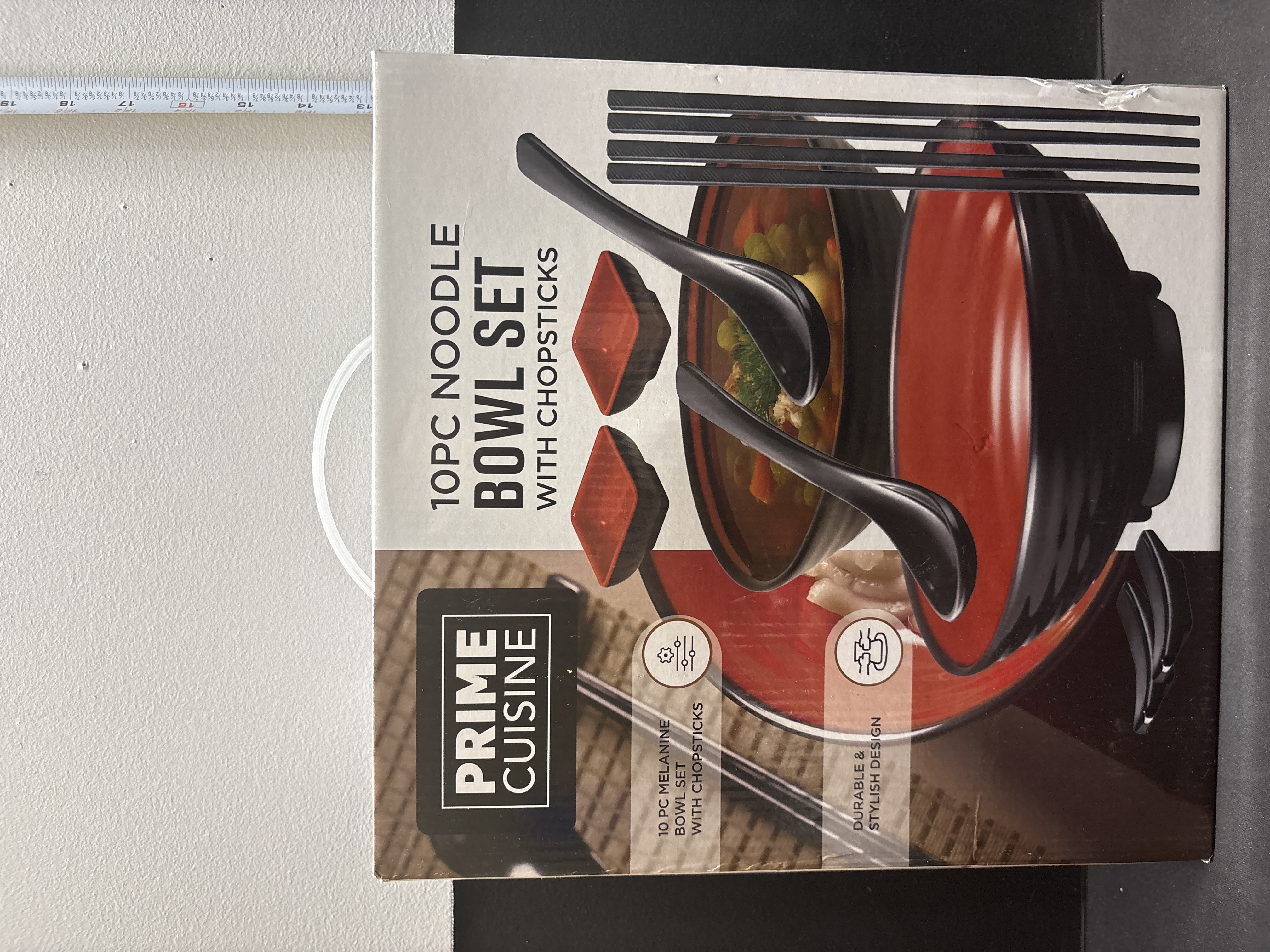 LOT 2026-631 — Ensemble de 10 pièces Prime Cuisine pour nouilles ramen, présenté dans sa… — photo 1