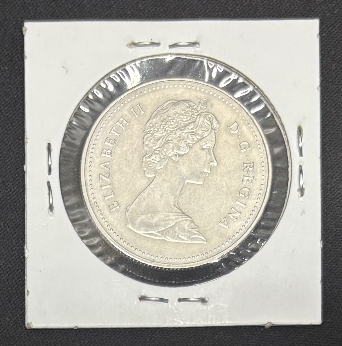 LOT 2026-066 — Dollar du Canada 1983 – Voyageur – Reine Elizabeth II — photo 2