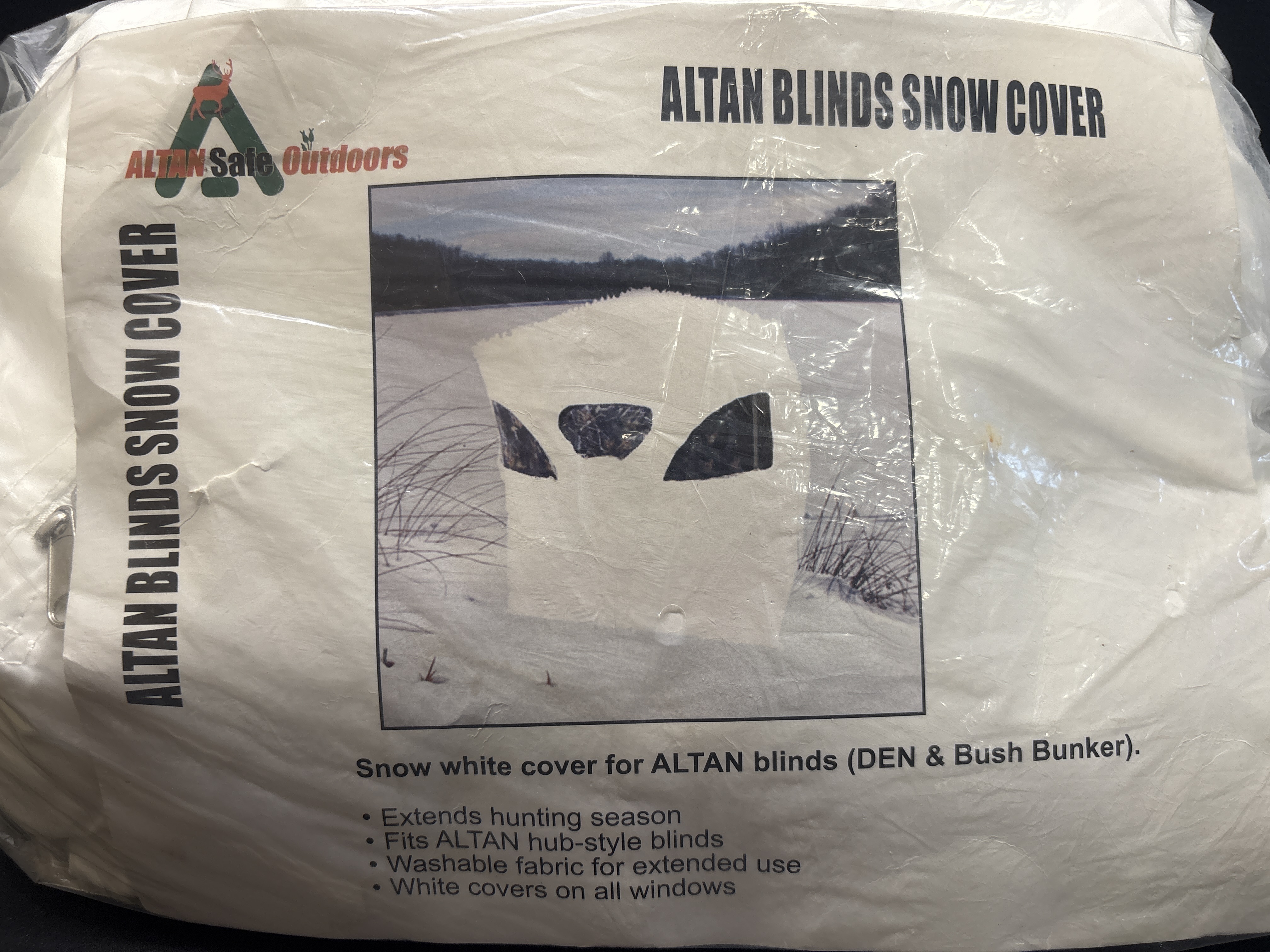 LOT 2026-649 — Couverture blanche neuve pour cache de chasse ALTAN Blinds, de marque ALTAN… — photo 2